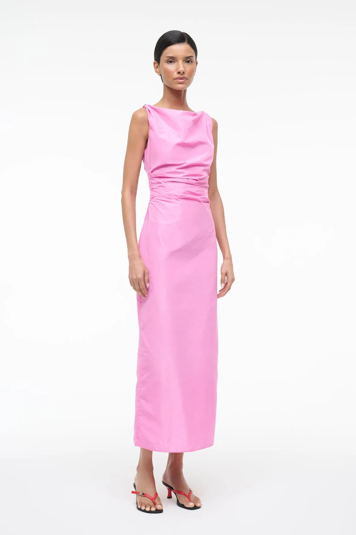 CALLIE DRESS | ORCHID sold by STAUD product image thumbnail 2