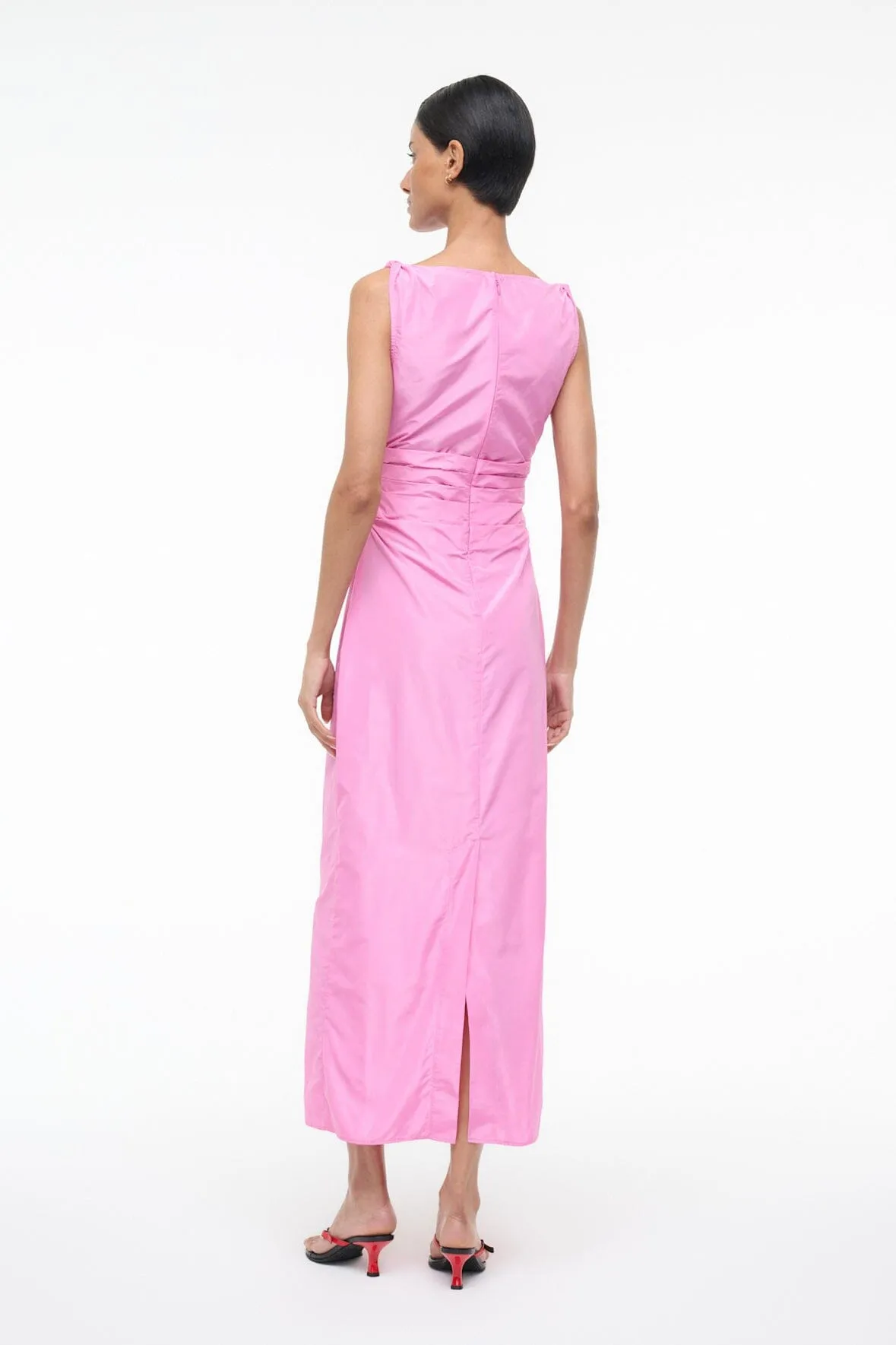 CALLIE DRESS | ORCHID sold by STAUD product image thumbnail 4