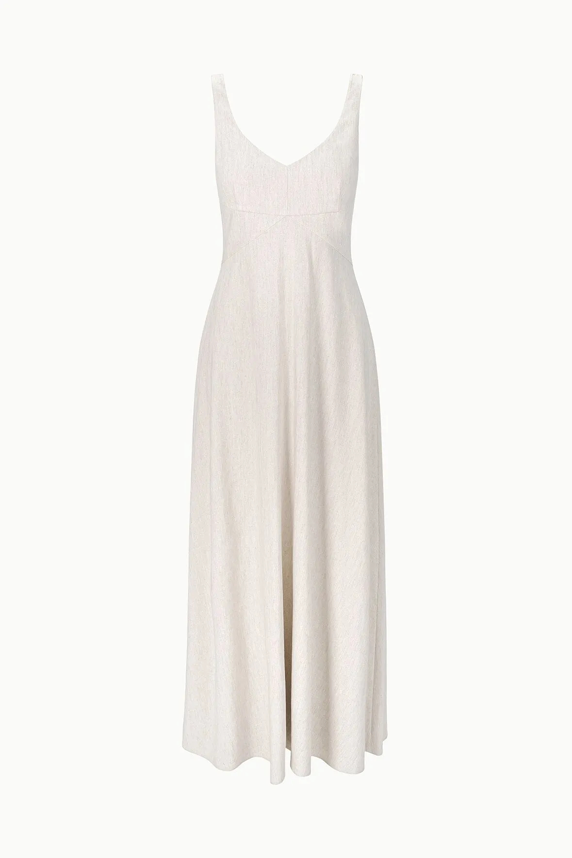 MADISON LINEN DRESS | NATURAL sold by STAUD product image thumbnail 5