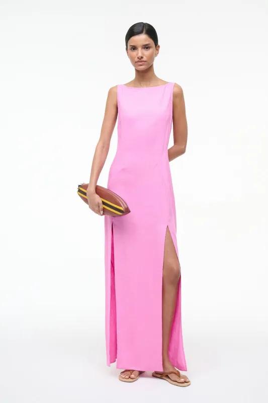 COSTA LINEN DRESS | ORCHID made by STAUD