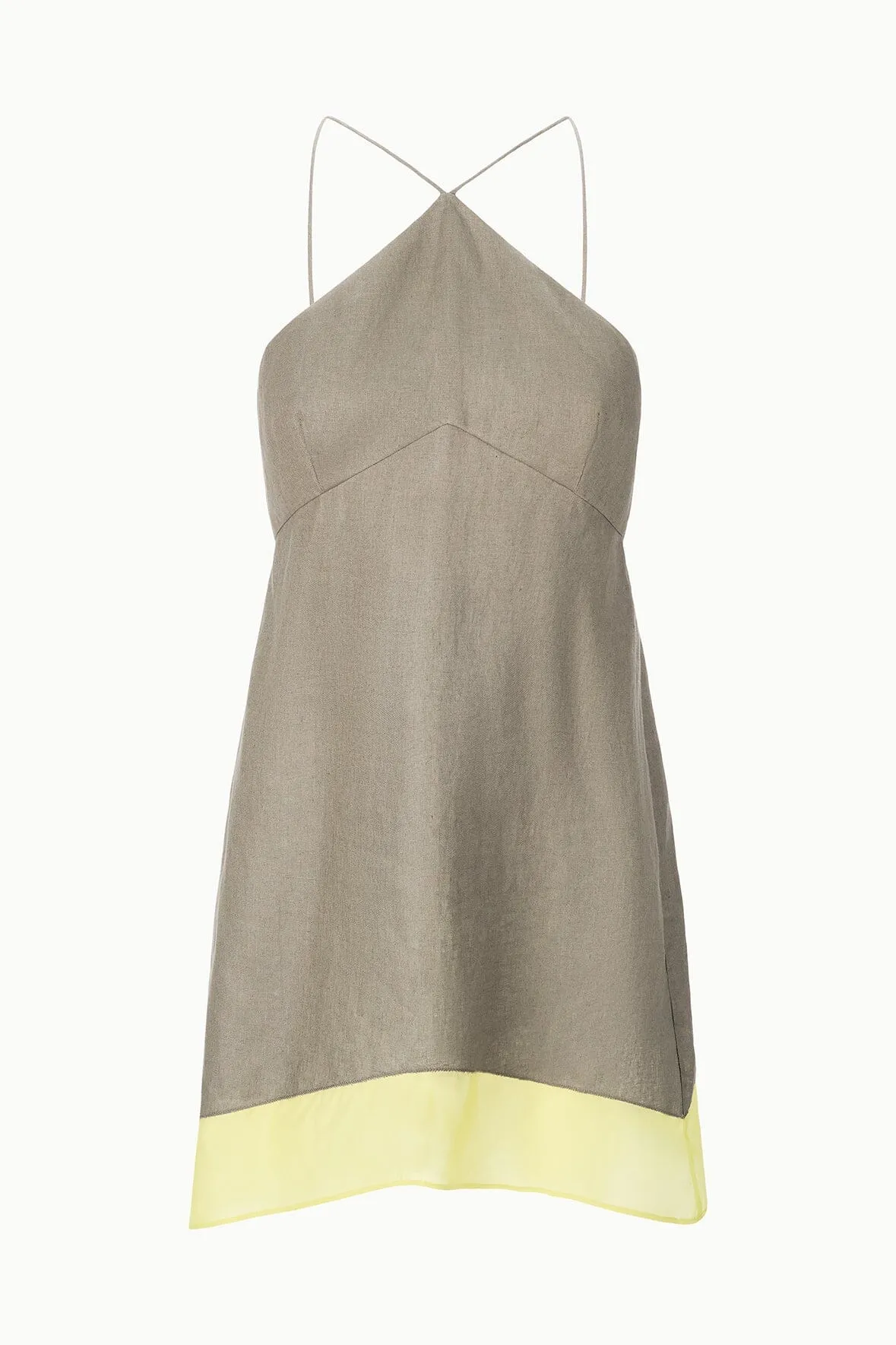 ORO LINEN DRESS | PALO VERDE sold by STAUD product image thumbnail 5