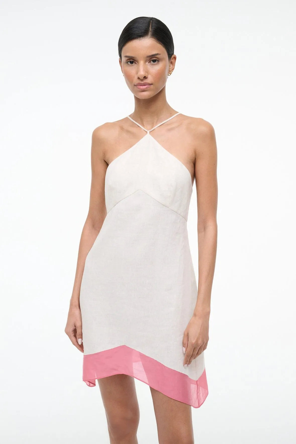 ORO LINEN DRESS | BLUSH CANYON sold by STAUD product image thumbnail 2