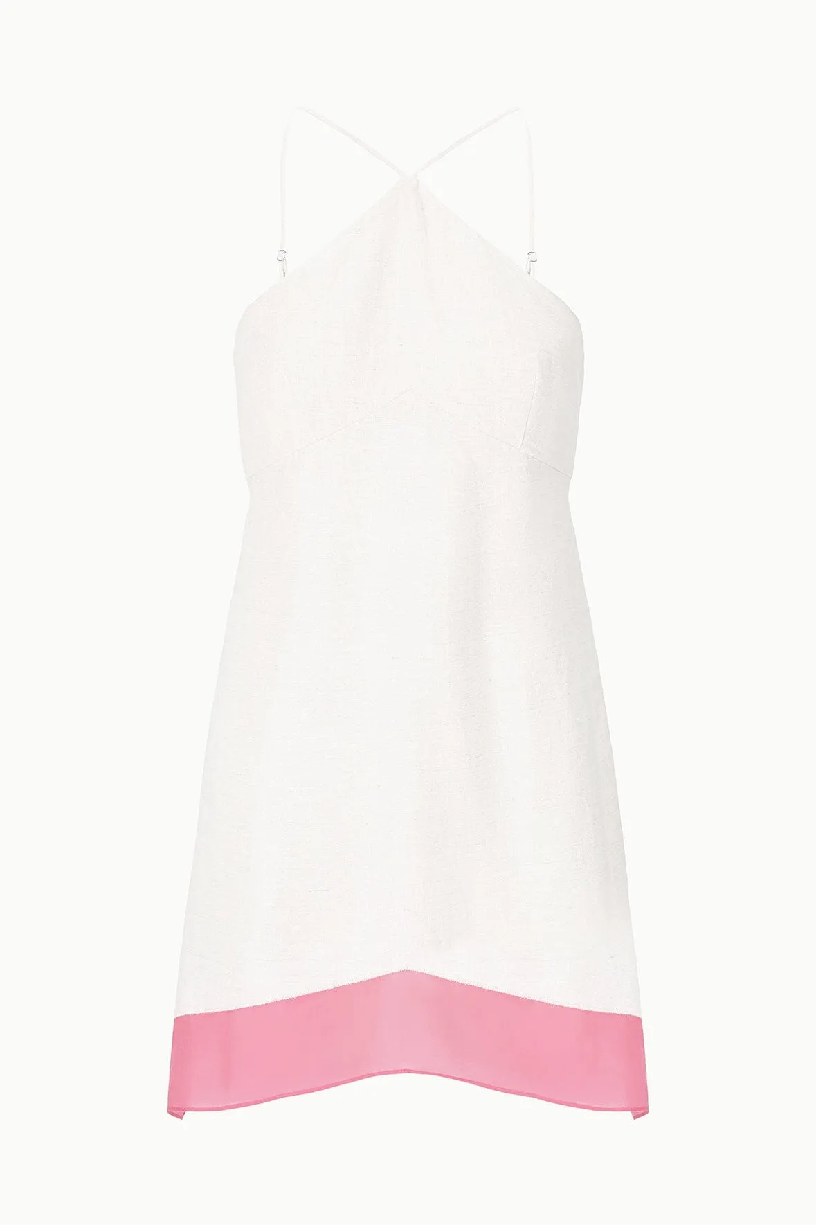 ORO LINEN DRESS | BLUSH CANYON sold by STAUD product image thumbnail 5