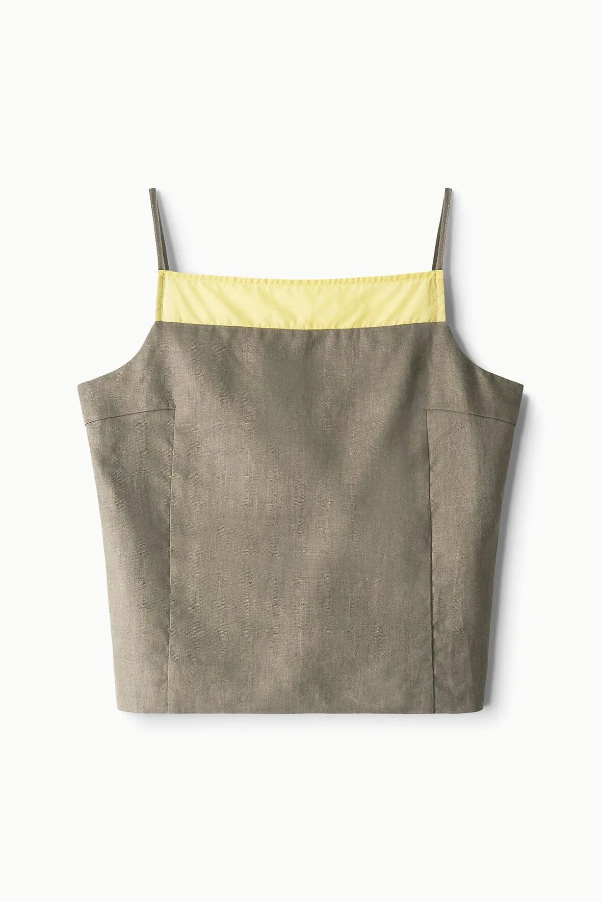 MAISIE LINEN TOP | PALO VERDE sold by STAUD product image thumbnail 3