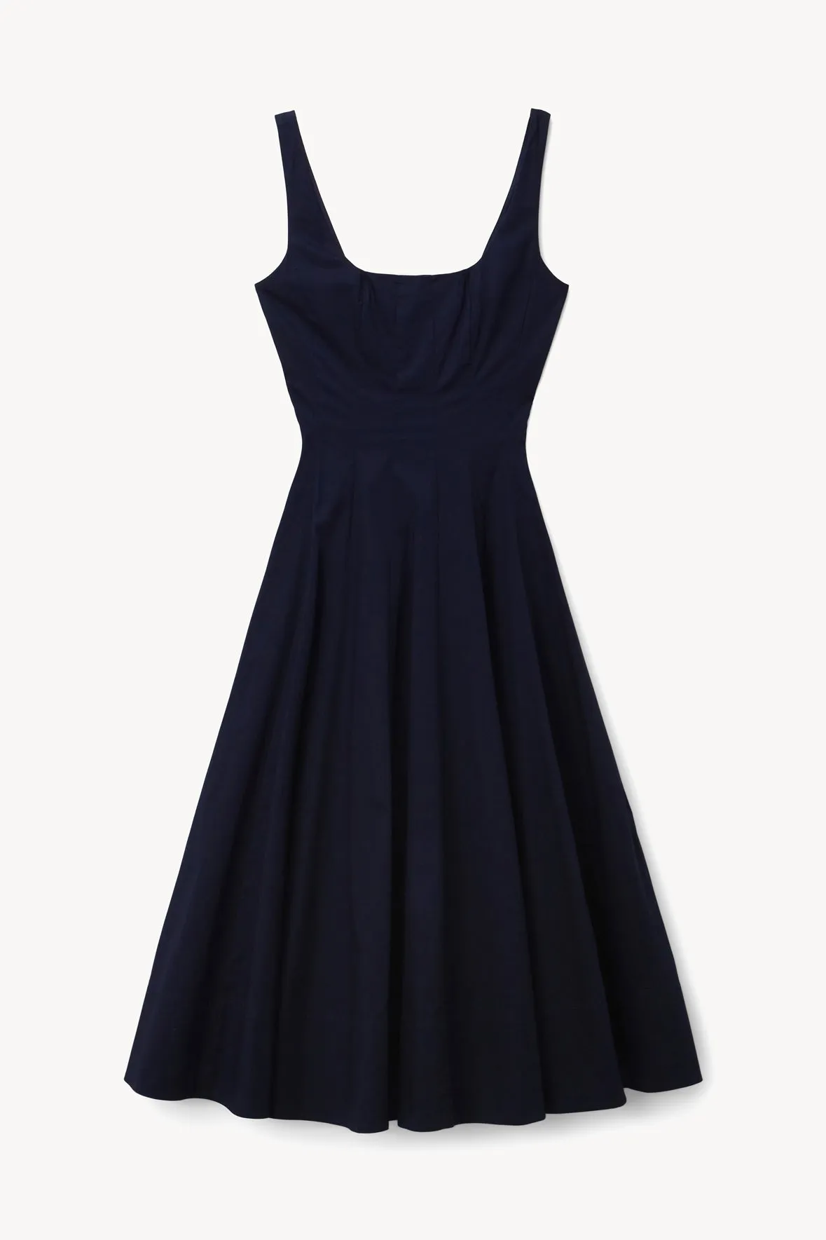 WELLS DRESS | NAVY sold by STAUD product image thumbnail 4