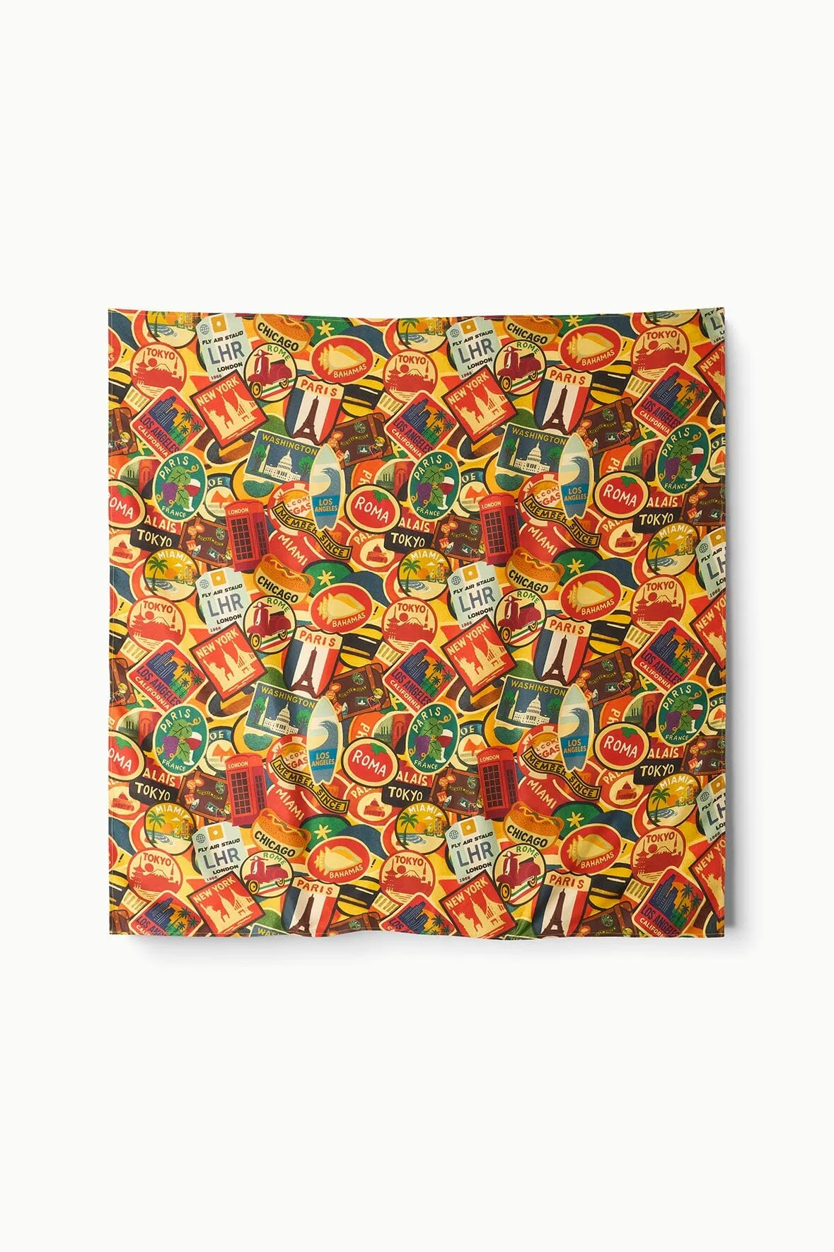 CECILE SILK SCARF | DESTINATION sold by STAUD product image thumbnail 4