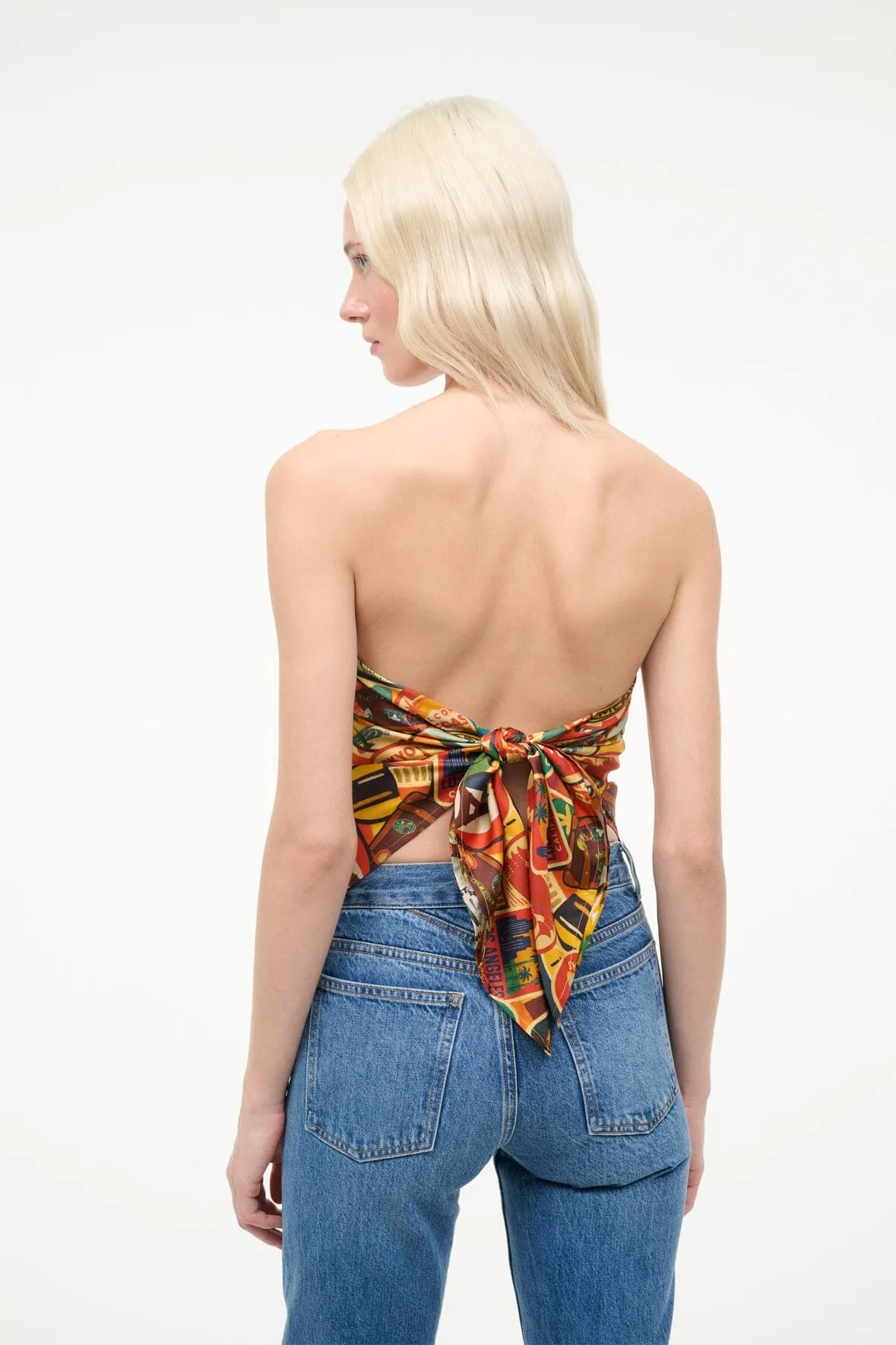 CECILE SILK SCARF | DESTINATION sold by STAUD product image thumbnail 2