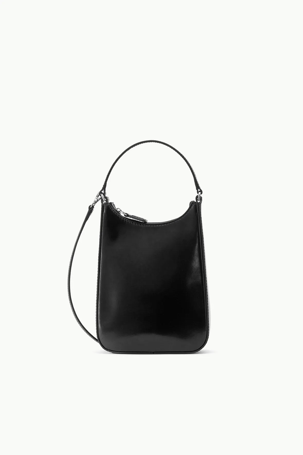 MINI ALEC BAG | BLACK sold by STAUD