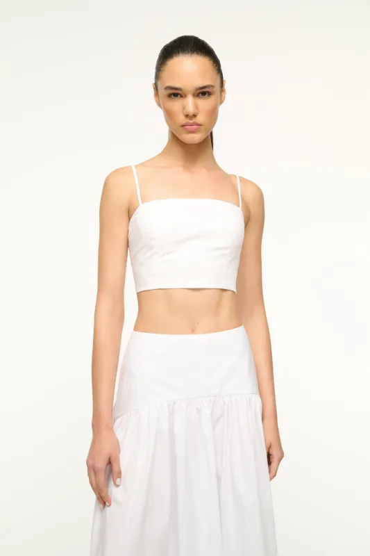 FEDERICO TANK | WHITE made by STAUD