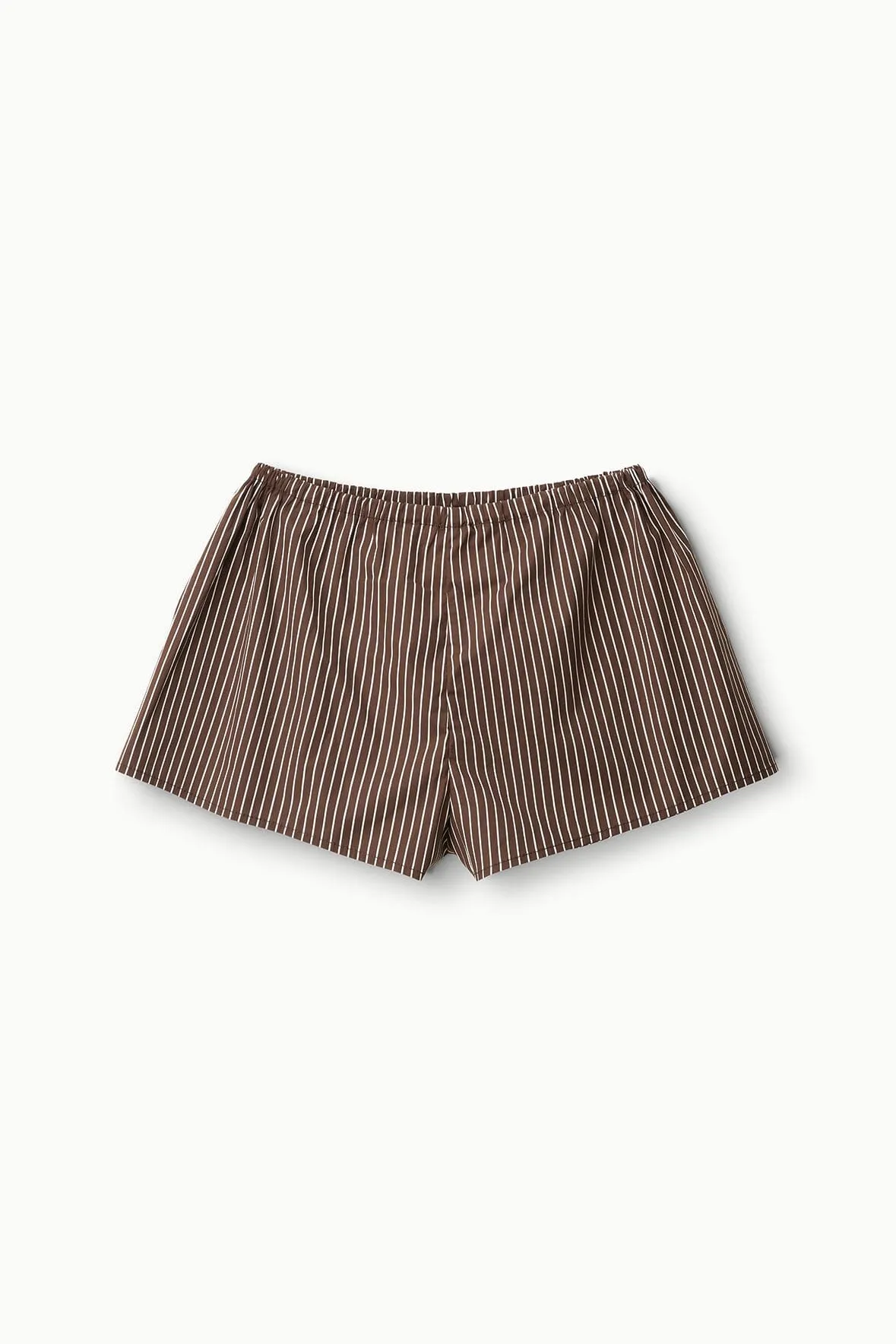 PADDLE SHORT | DARK OAK MICRO STRIPE sold by STAUD product image thumbnail 4