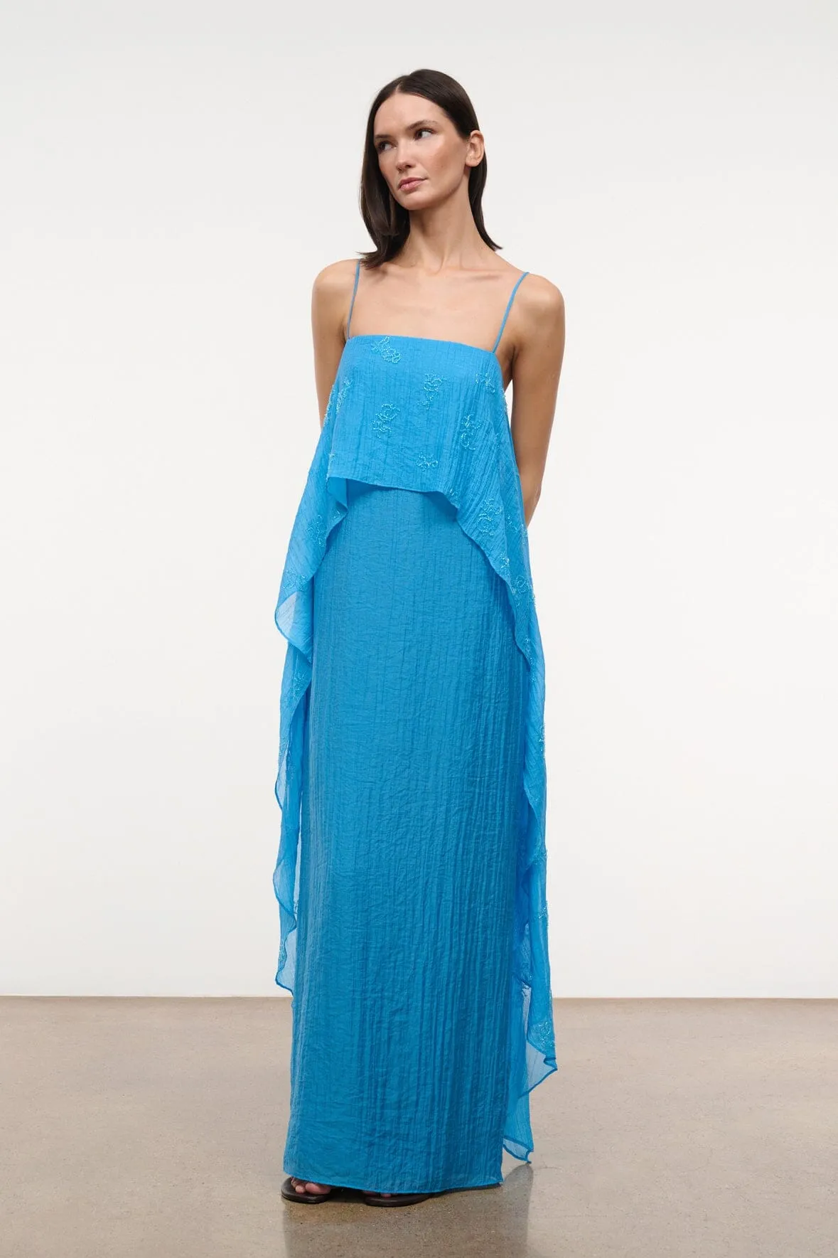 VALENCIA DRESS | PACIFIC sold by STAUD product image thumbnail 4