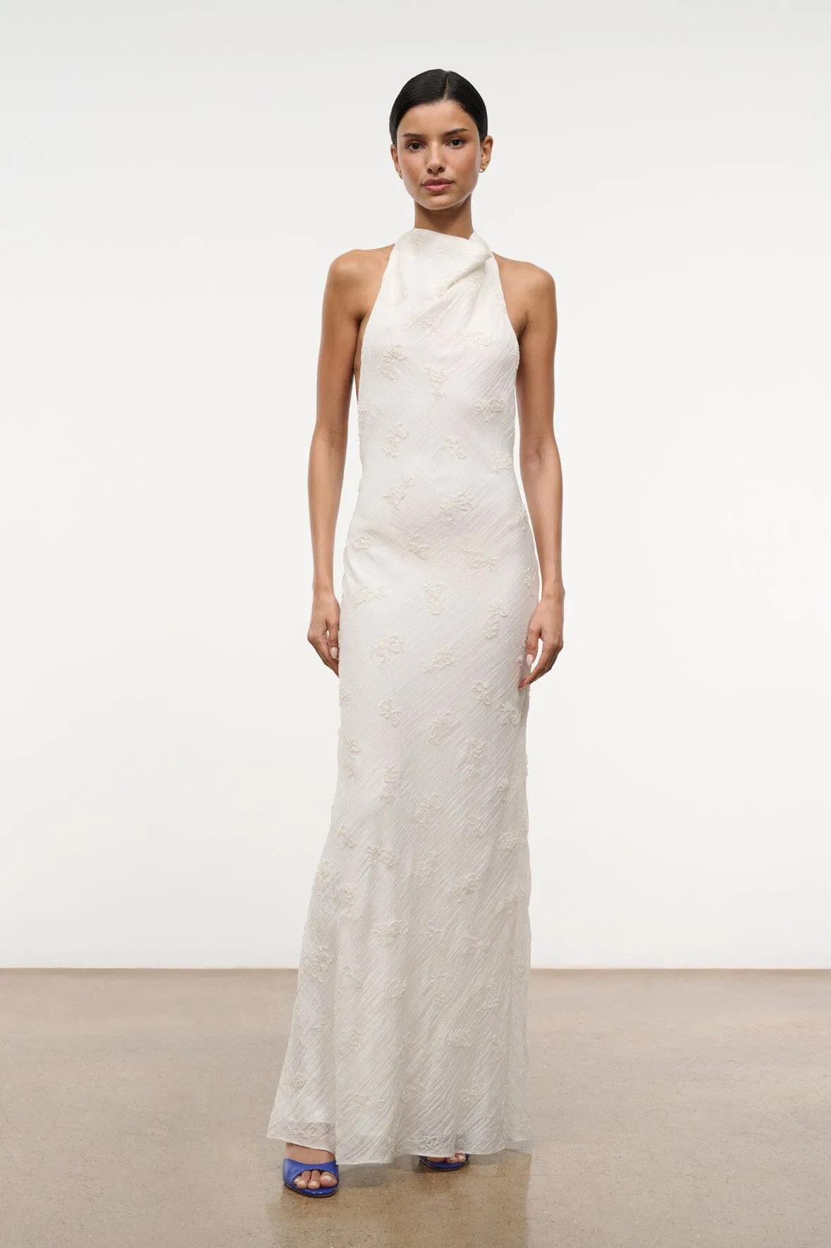 ROSELLE DRESS | WHITE sold by STAUD