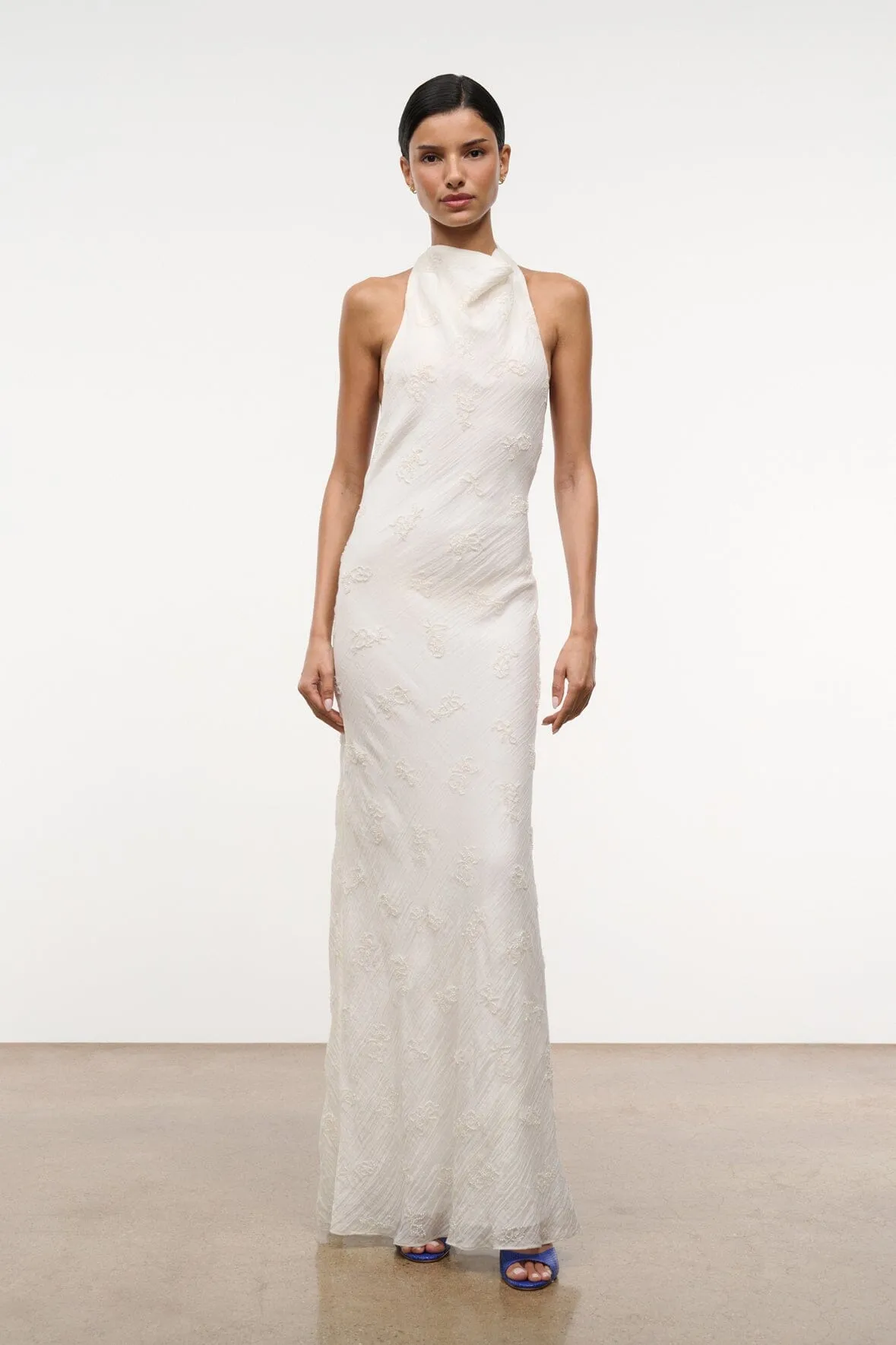 ROSELLE DRESS | WHITE sold by STAUD product image thumbnail 2