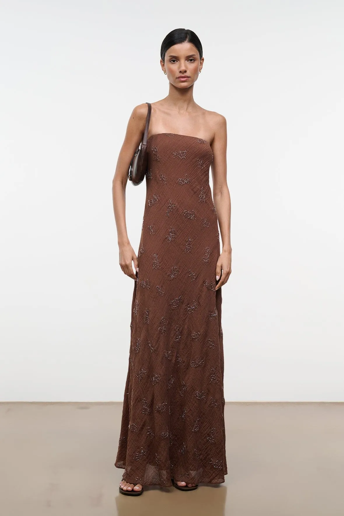 CASSIE DRESS | CEDAR sold by STAUD