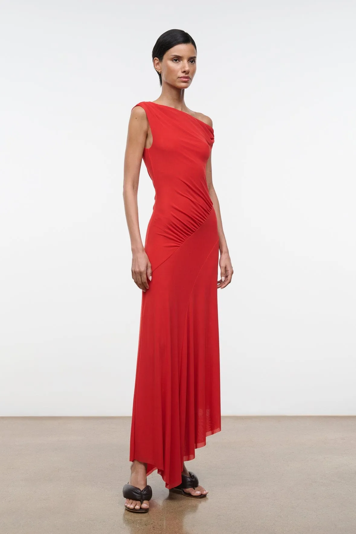 AMARIS DRESS | TOMATO sold by STAUD