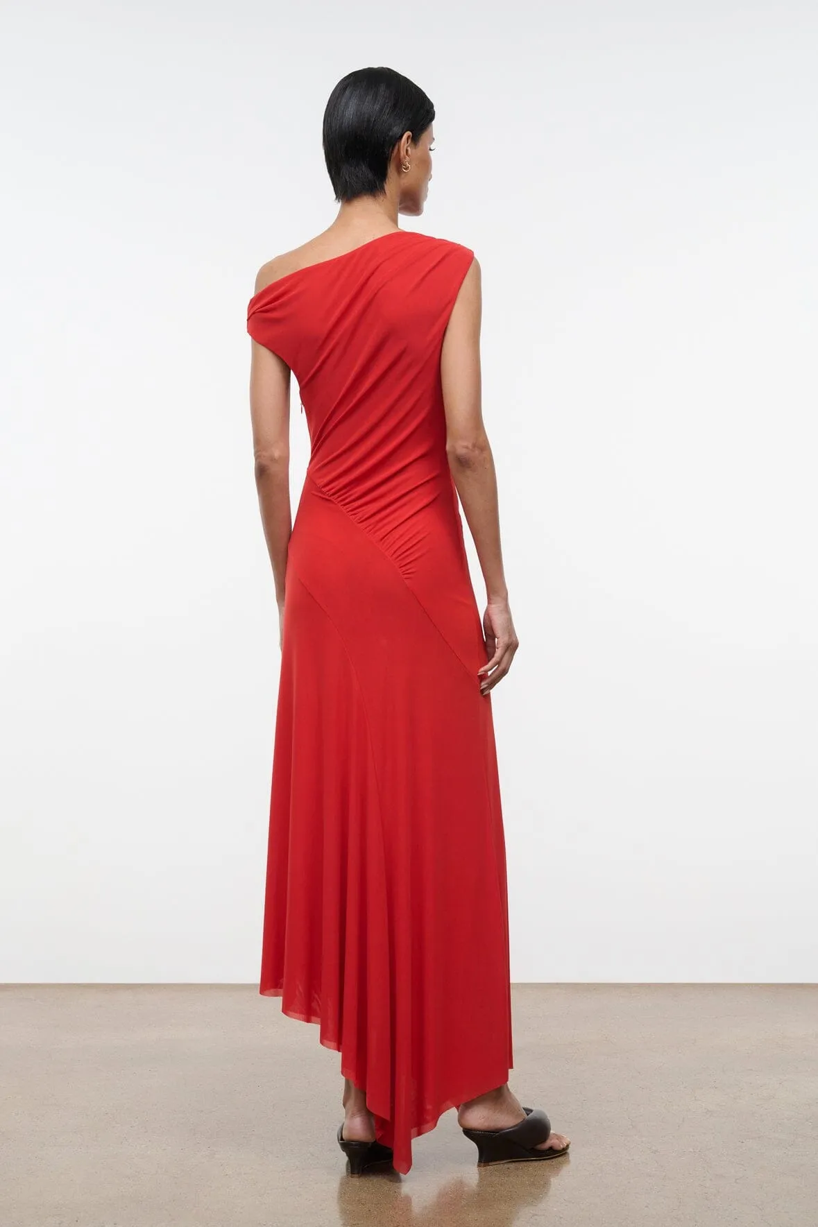 AMARIS DRESS | TOMATO sold by STAUD product image thumbnail 5
