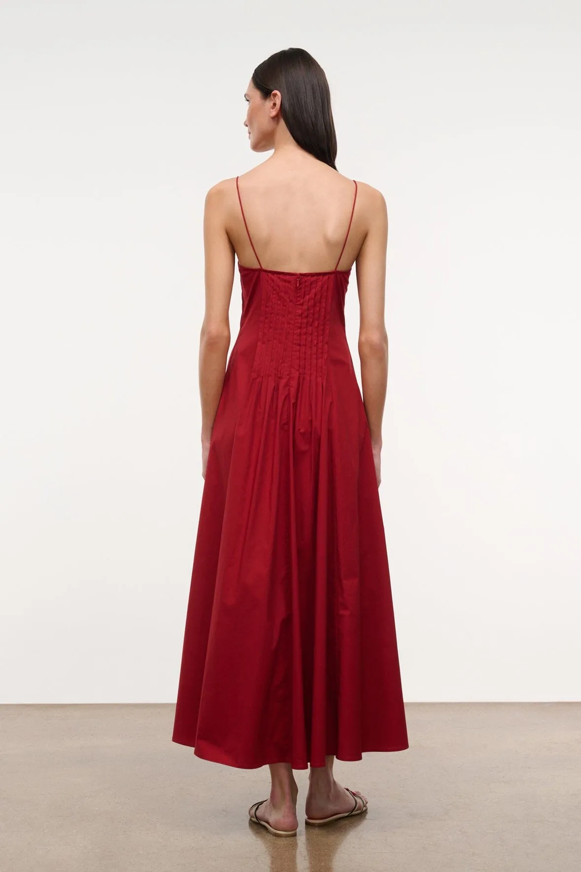 Margi Dress | Rouge sold by STAUD product image thumbnail 5