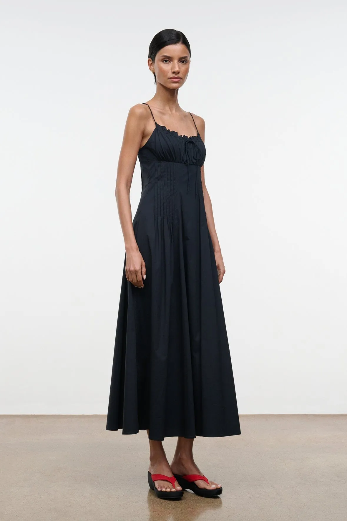 MARGI DRESS | BLACK sold by STAUD product image thumbnail 3