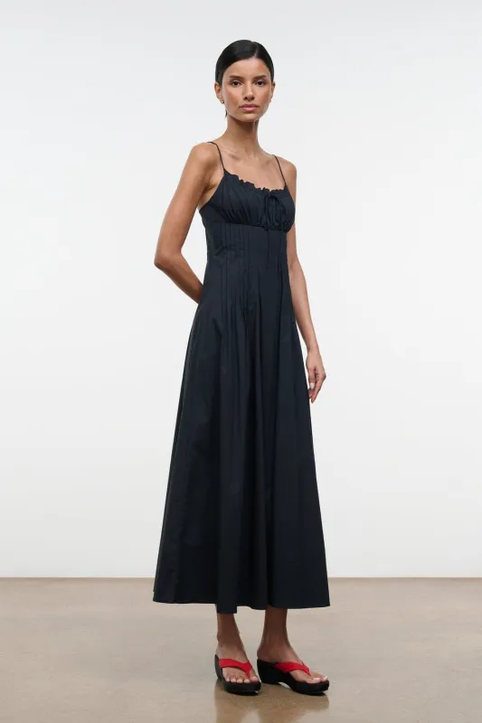 MARGI DRESS | BLACK made by STAUD
