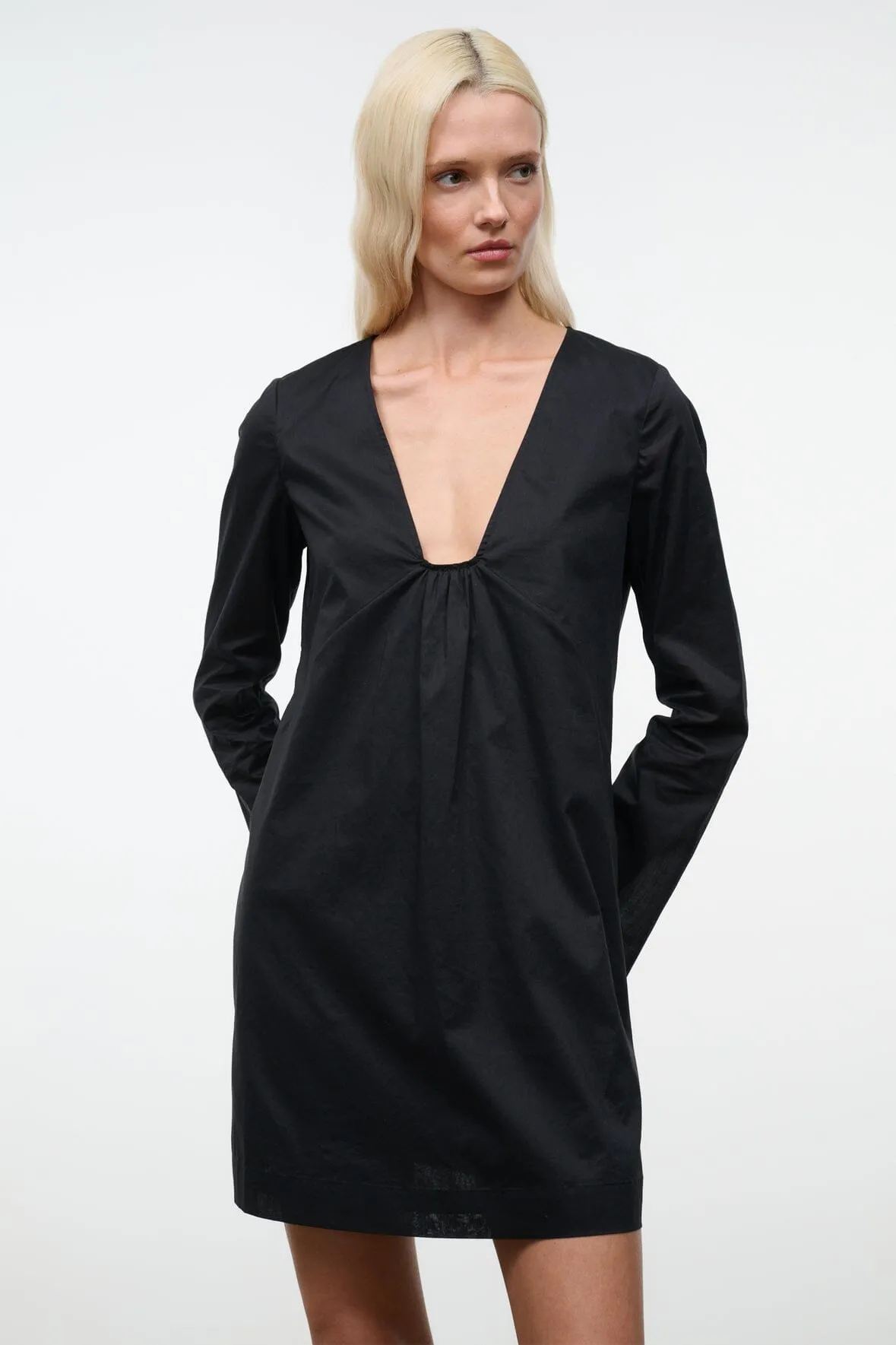 VIVI DRESS | BLACK sold by STAUD