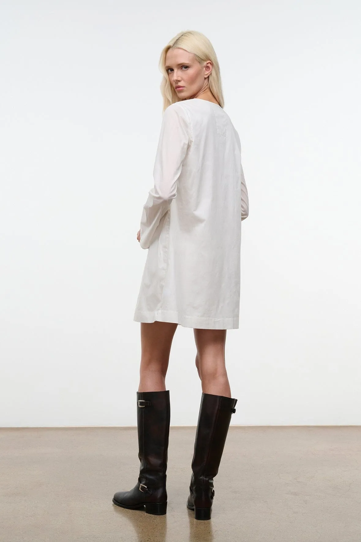 VIVI DRESS | IVORY sold by STAUD product image thumbnail 5