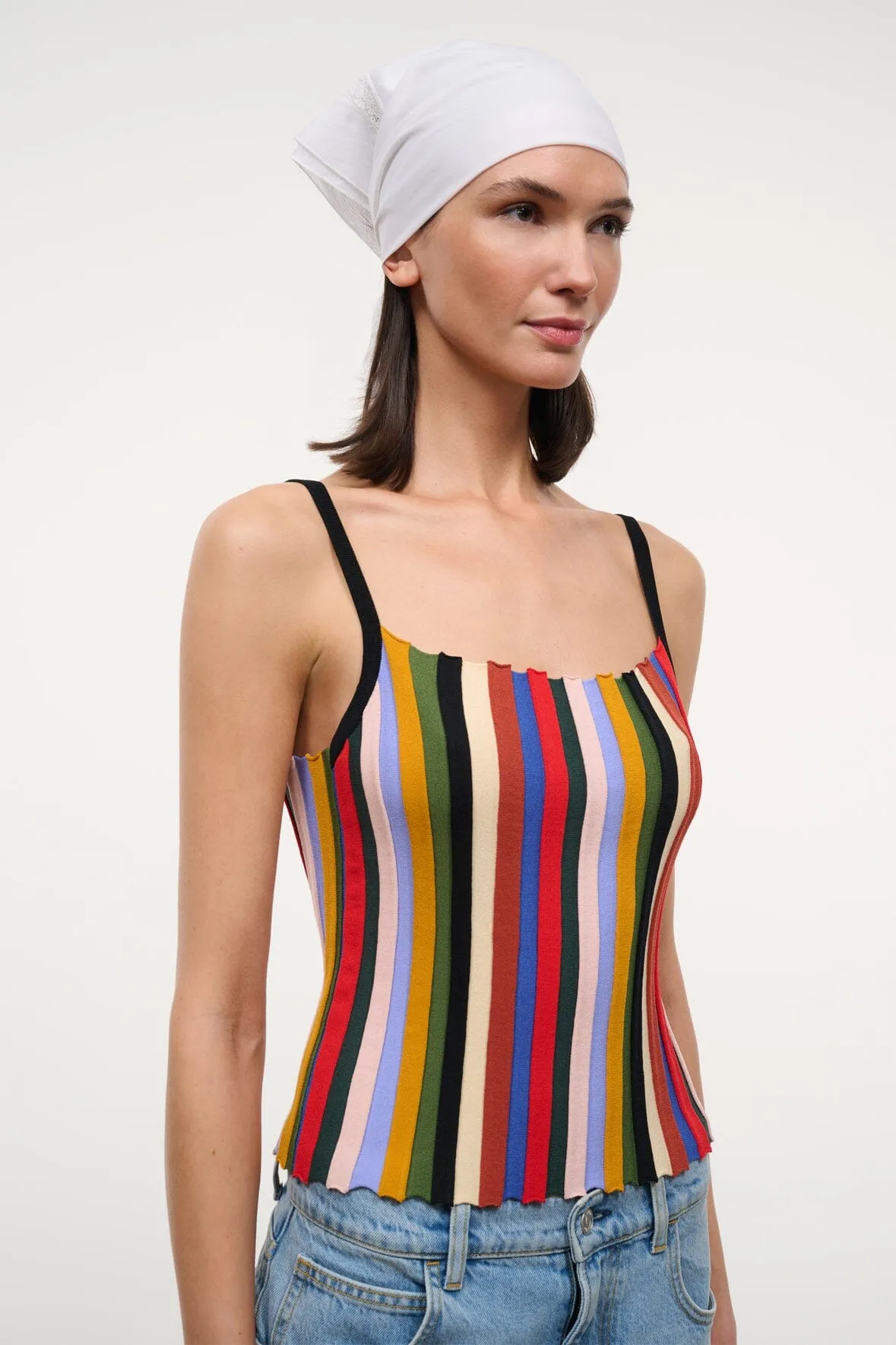 SKYE TANK | ARTIST STRIPE sold by STAUD product image thumbnail 3