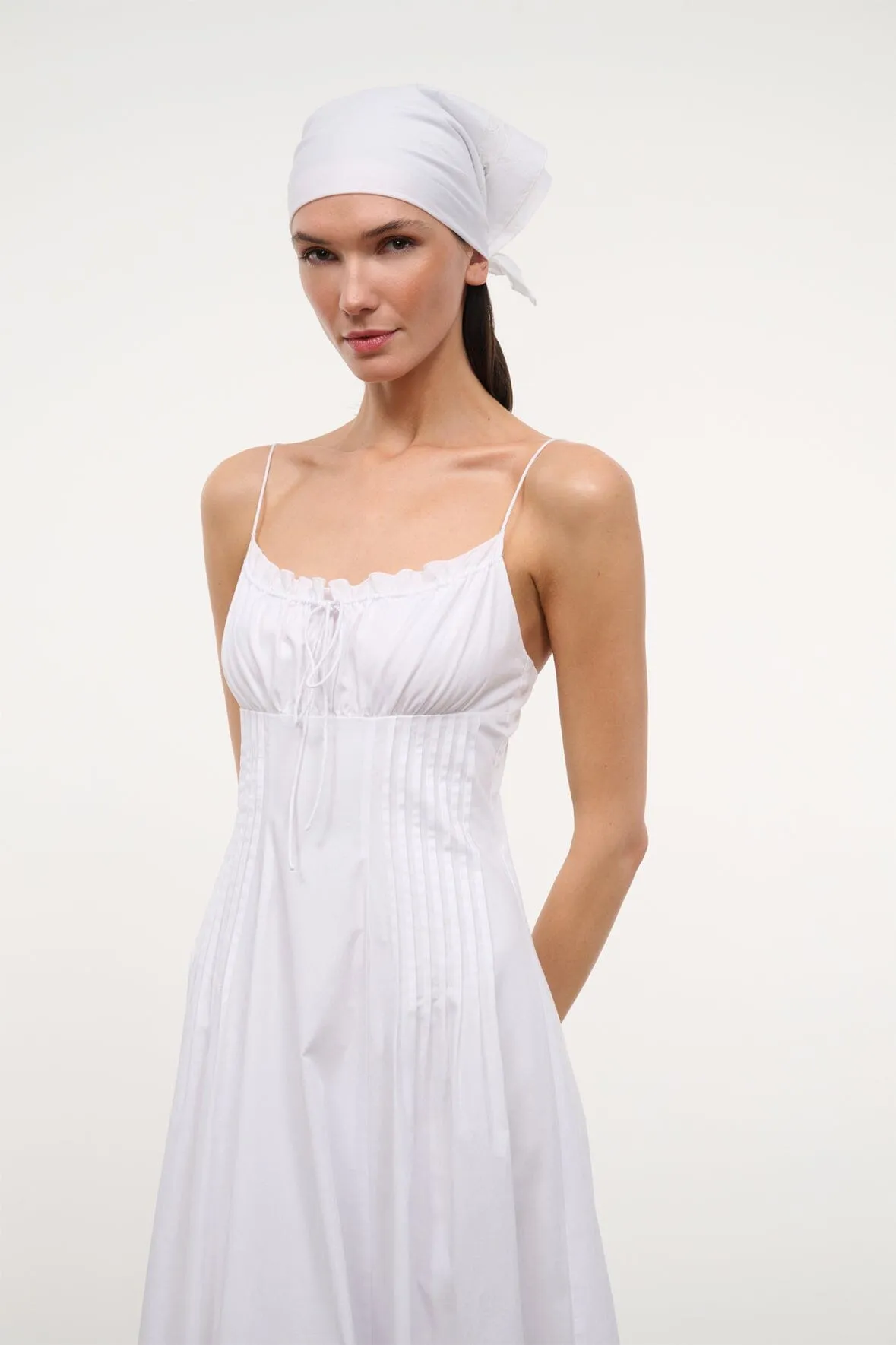 MARGI DRESS | WHITE sold by STAUD product image thumbnail 2
