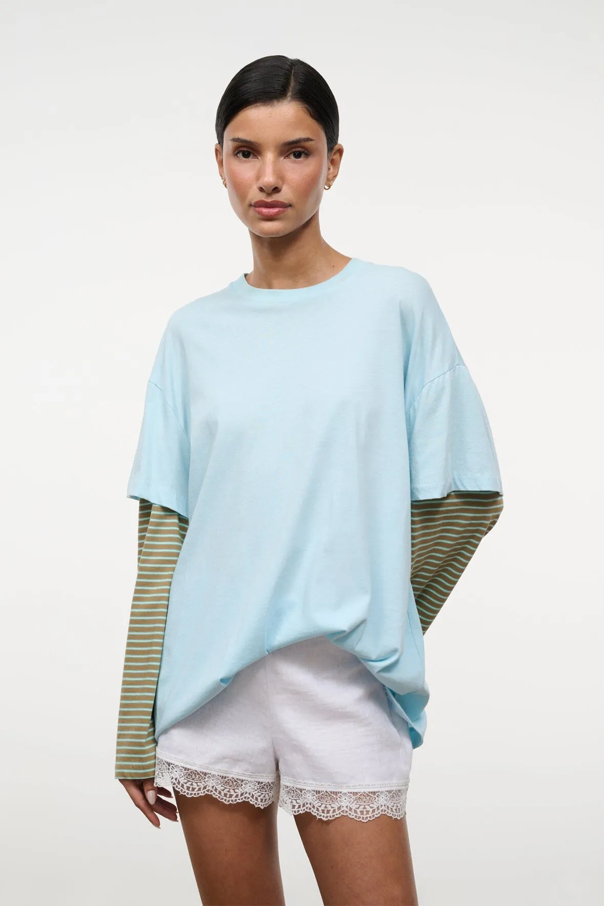 WILLIAM TEE | CLARITY PORTO STRIPE sold by STAUD product image thumbnail 5