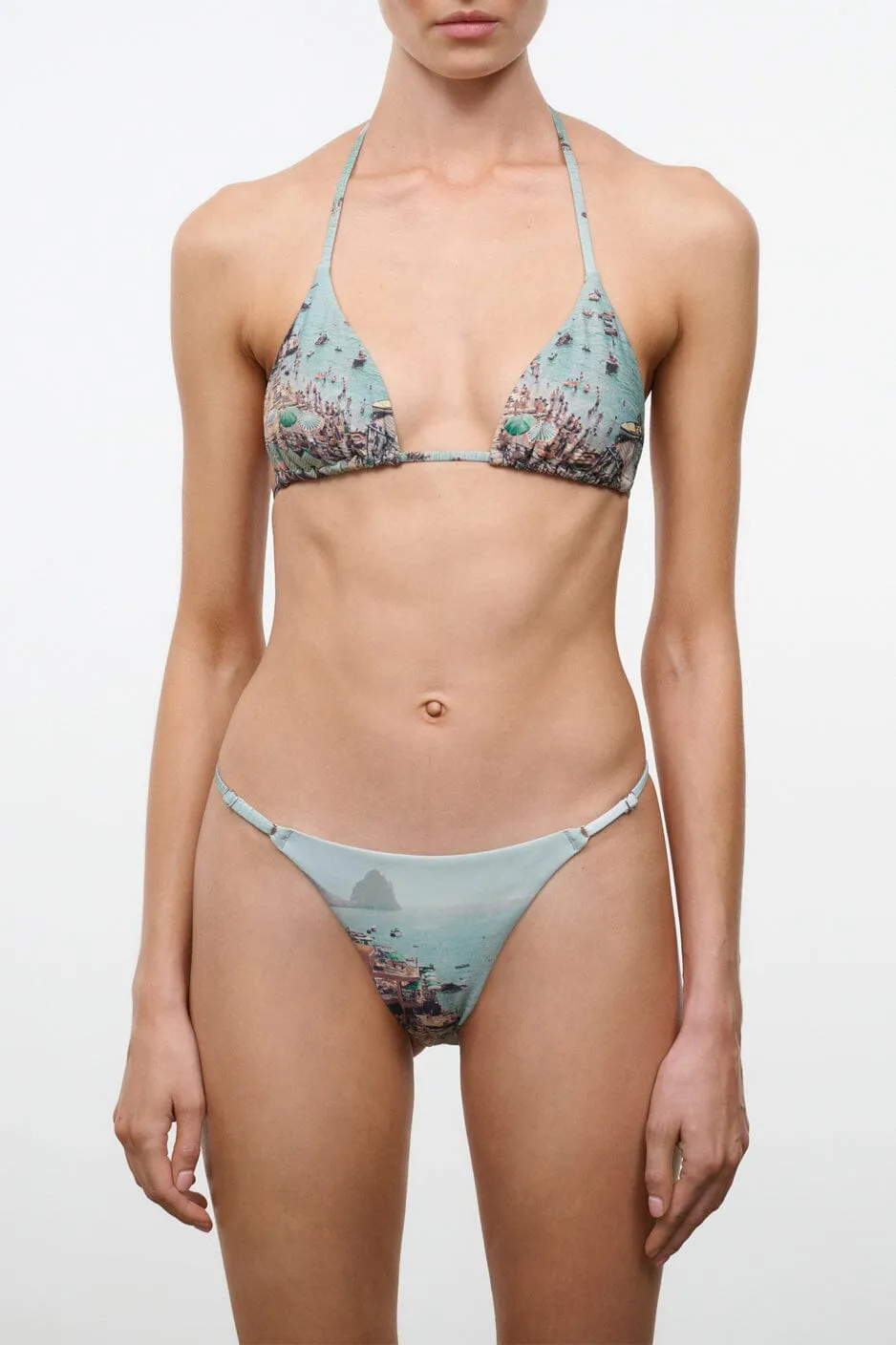 LIDO TRIANGLE BIKINI TOP | ENDLESS SUMMER sold by STAUD product image thumbnail 3