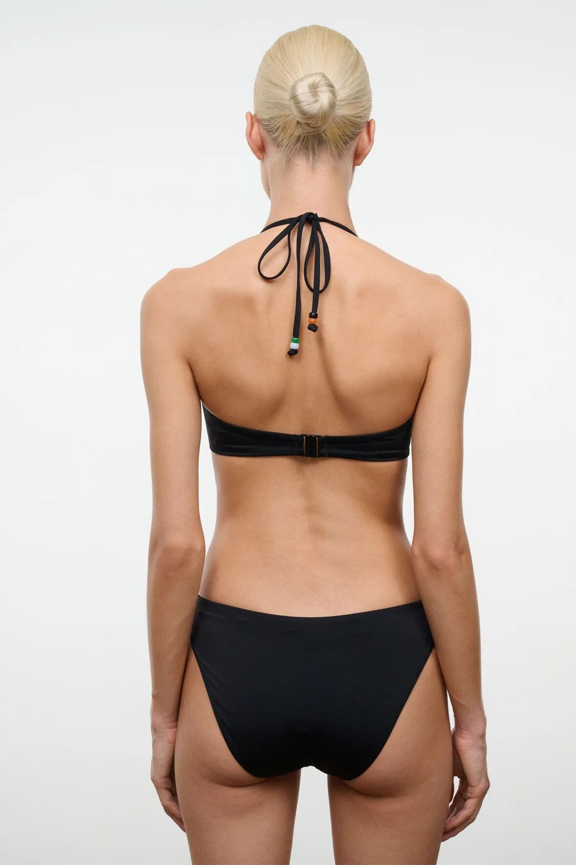 LAIRD BIKINI TOP | BLACK sold by STAUD product image thumbnail 3