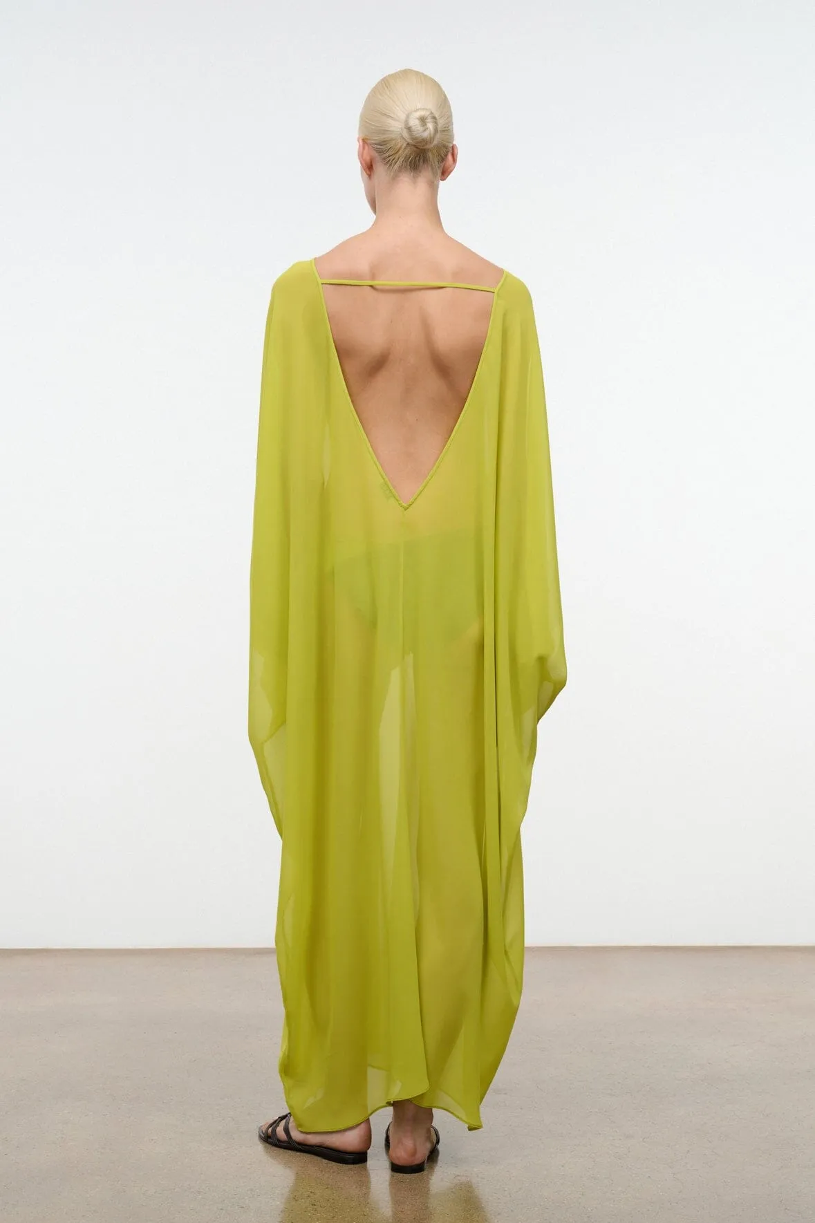 NOUR DRESS | CITRON sold by STAUD product image thumbnail 4