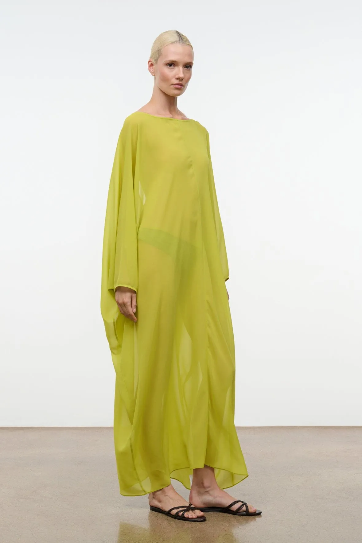 NOUR DRESS | CITRON sold by STAUD product image thumbnail 3