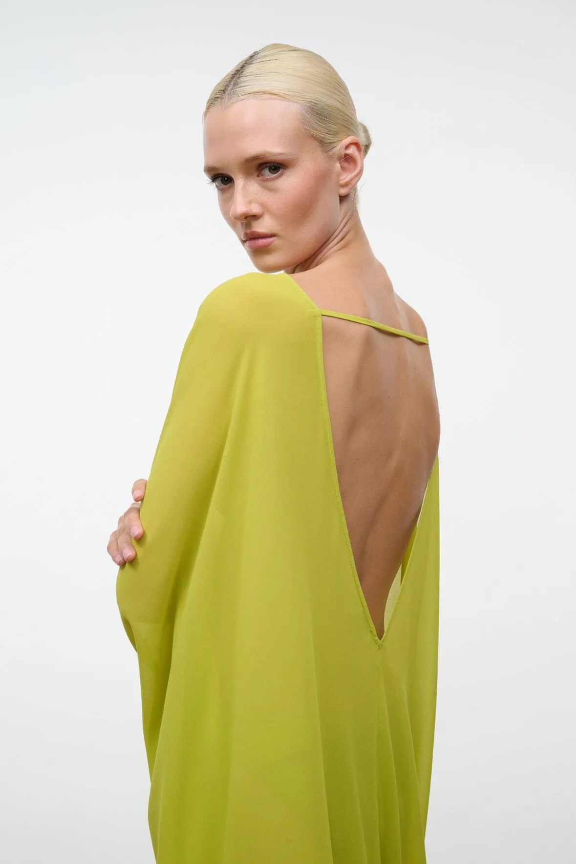 NOUR DRESS | CITRON sold by STAUD product image thumbnail 2