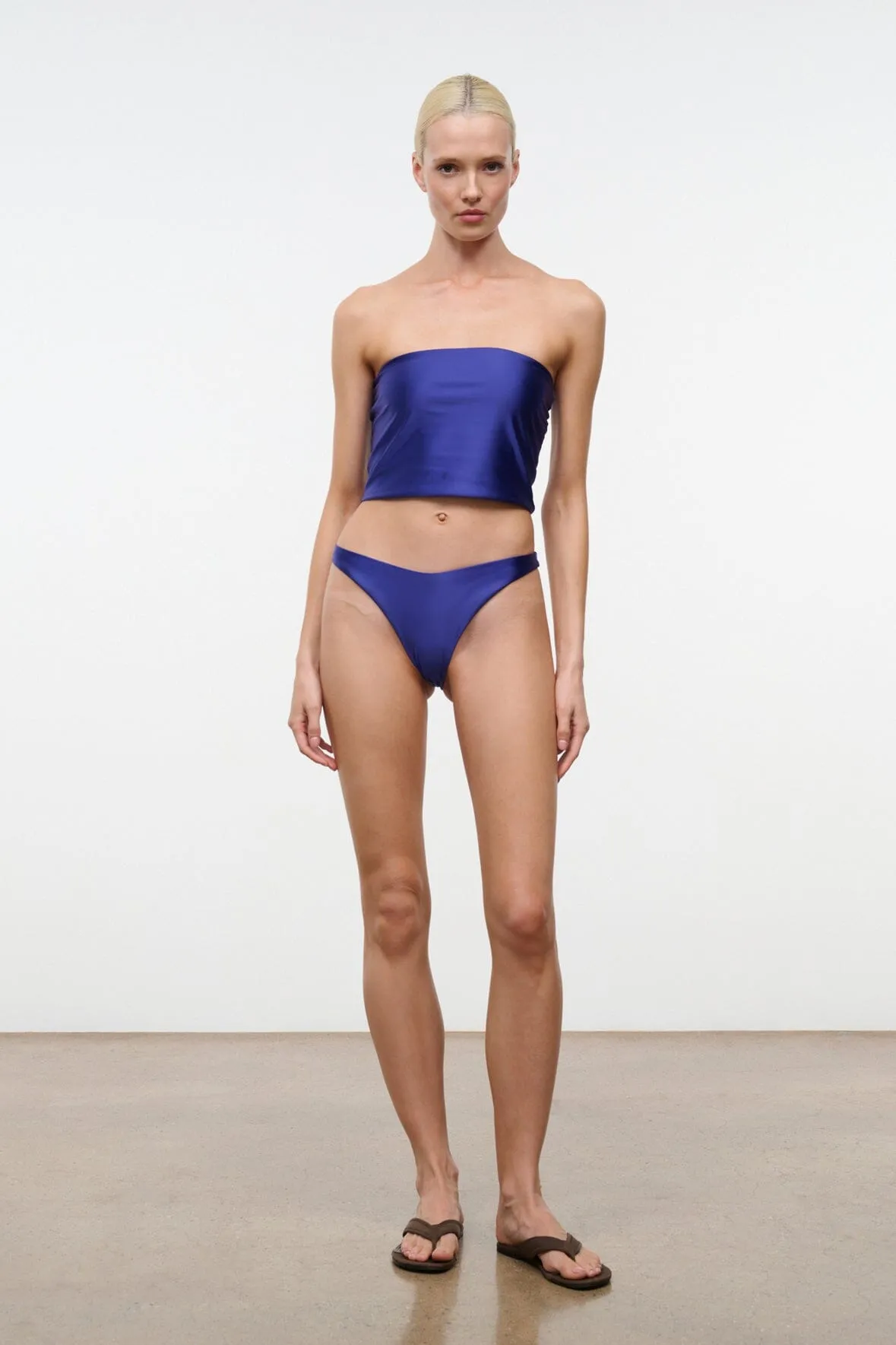 DANA BIKINI BOTTOM | COBALT sold by STAUD