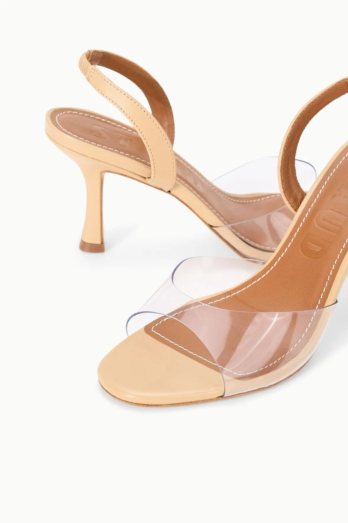 BRIGITTE HEEL | PORCINI PVC sold by STAUD product image thumbnail 4