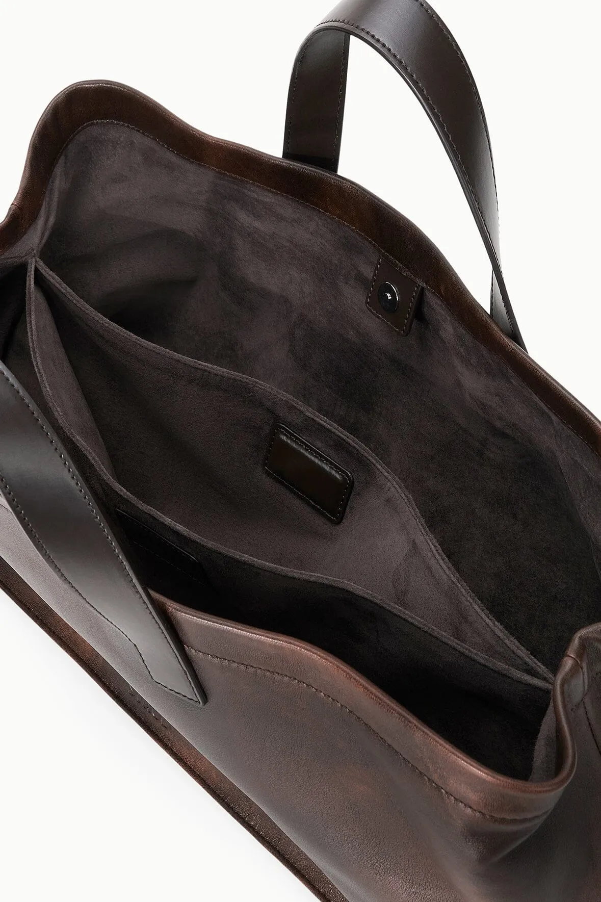 PORT TOTE | ESPRESSO DISTRESSED sold by STAUD product image thumbnail 2