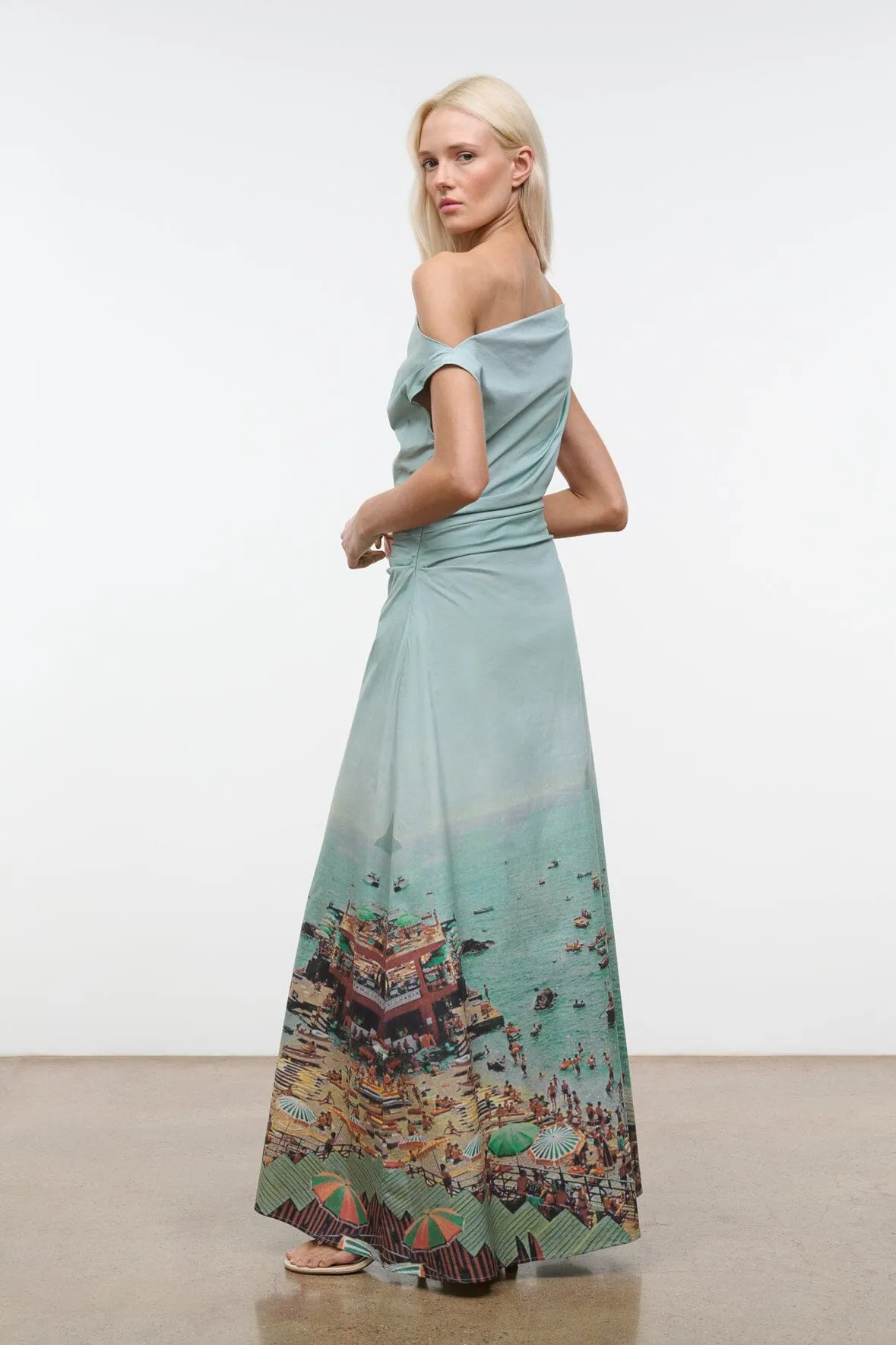 PHARE MAXI DRESS | ENDLESS SUMMER sold by STAUD product image thumbnail 3