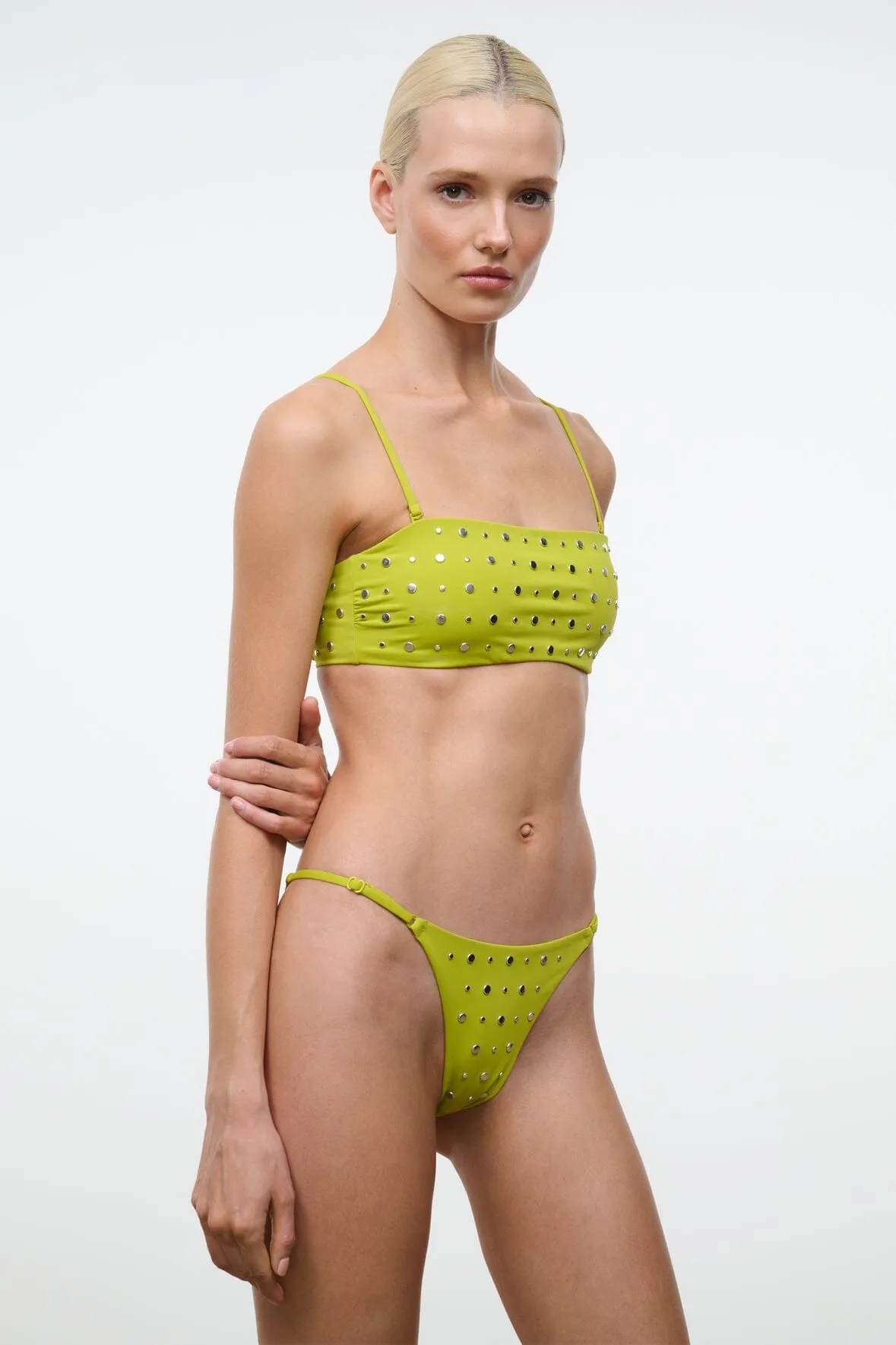 SISLEY BIKINI BOTTOM | CITRON STUDS sold by STAUD product image thumbnail 2