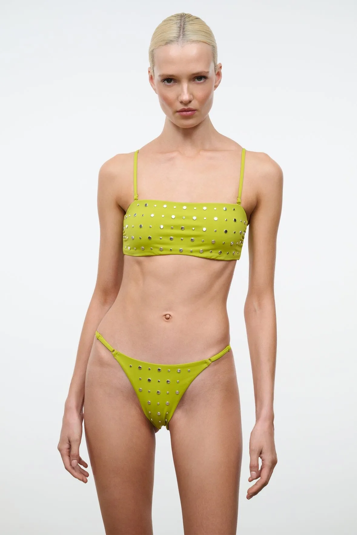 SISLEY BIKINI BOTTOM | CITRON STUDS sold by STAUD product image thumbnail 3
