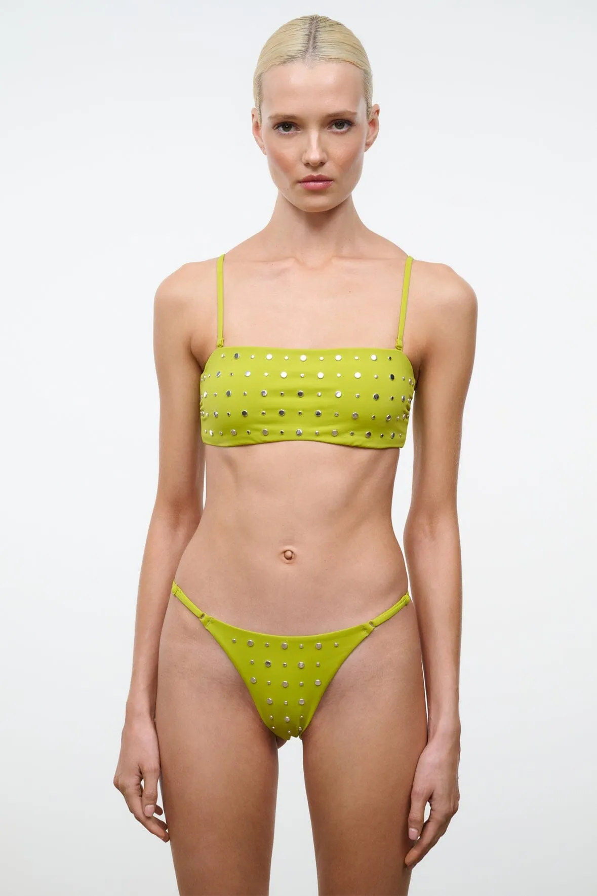 SISLEY BIKINI BOTTOM | CITRON STUDS sold by STAUD product image thumbnail 5