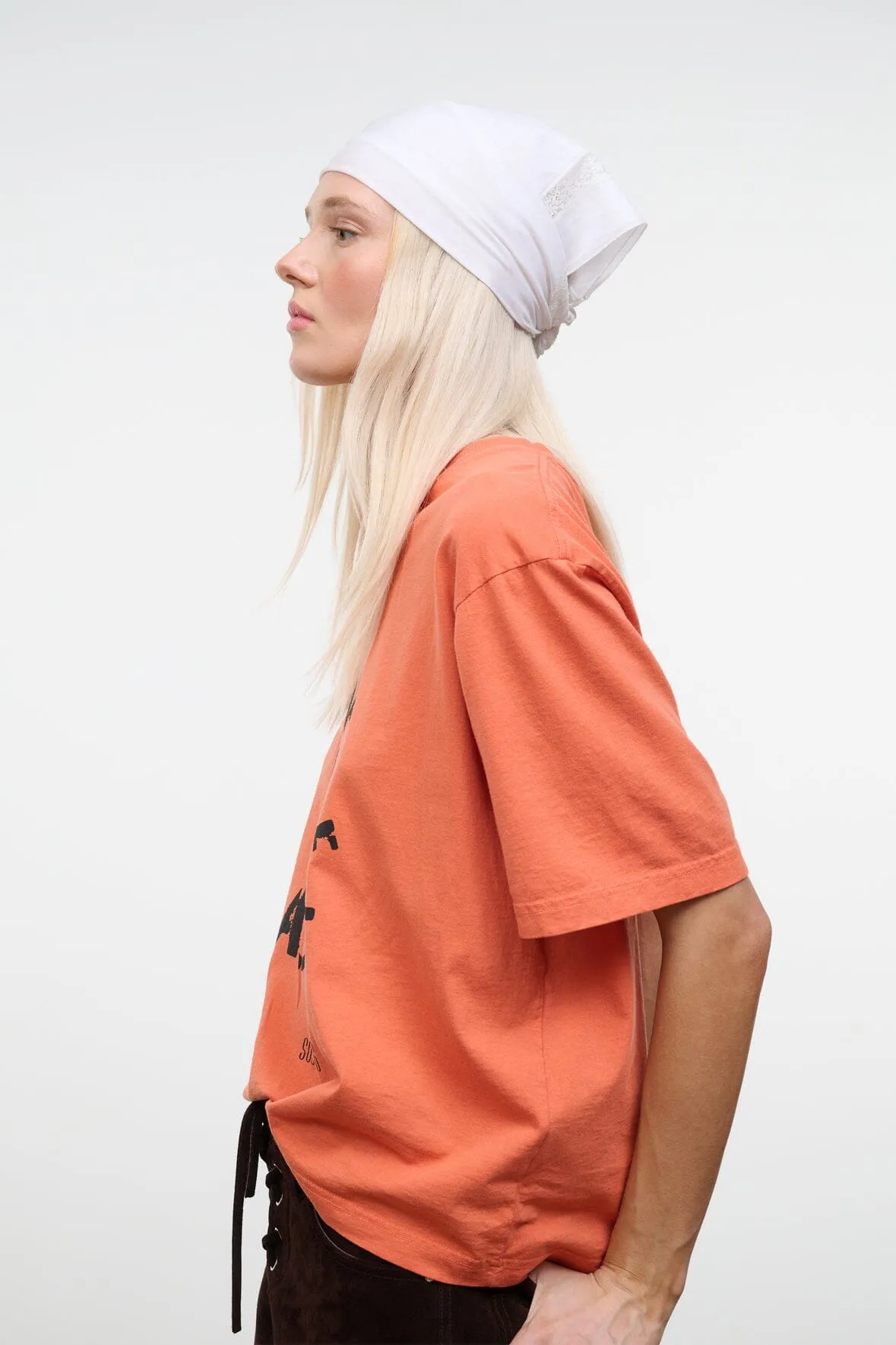 SUNNY HEADSCARF | IVORY sold by STAUD product image thumbnail 4