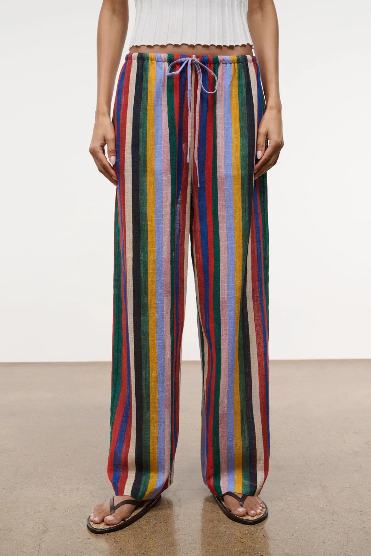 MATEO PANT | ARTIST STRIPE sold by STAUD product image thumbnail 2