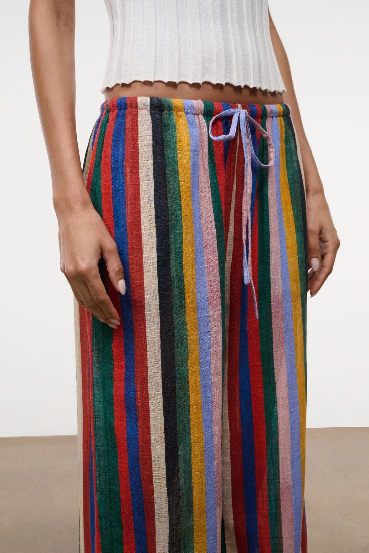 MATEO PANT | ARTIST STRIPE sold by STAUD product image thumbnail 3