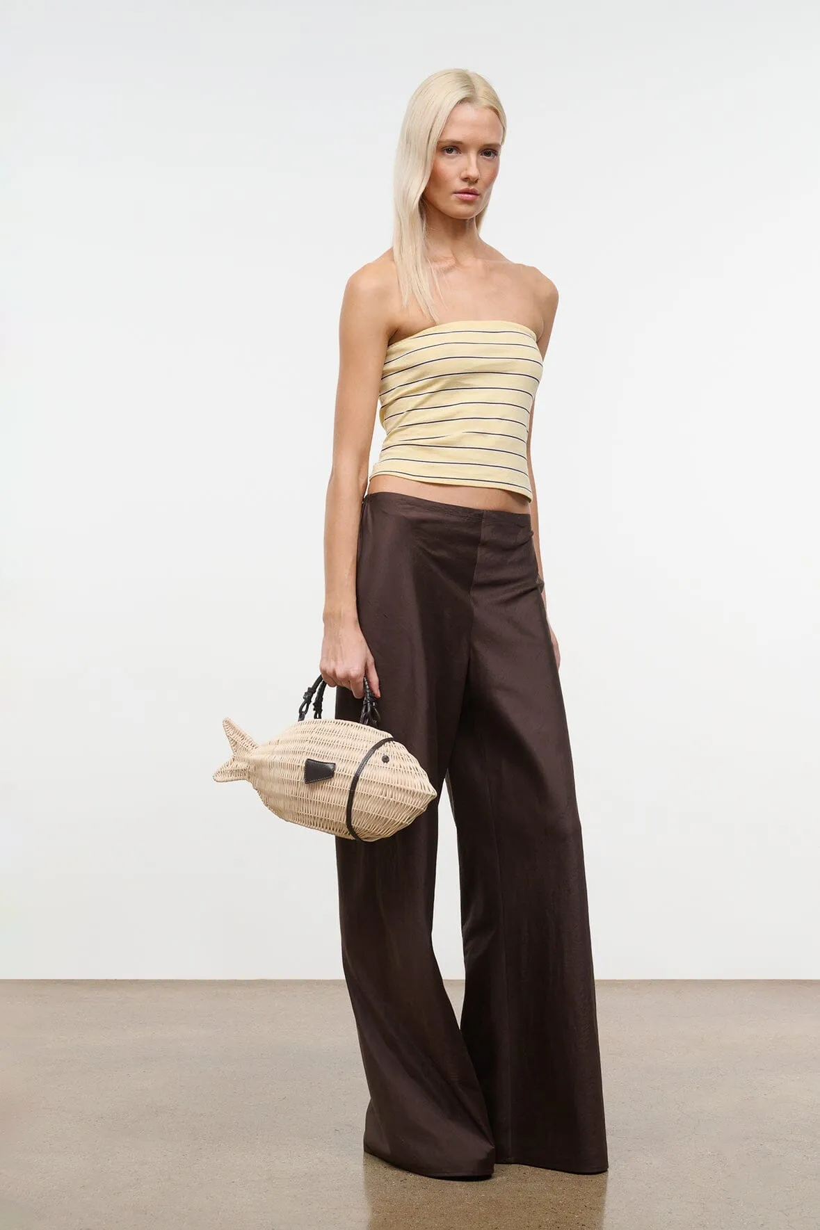 AMELIA TOP | MONDAY STRIPE sold by STAUD product image thumbnail 4