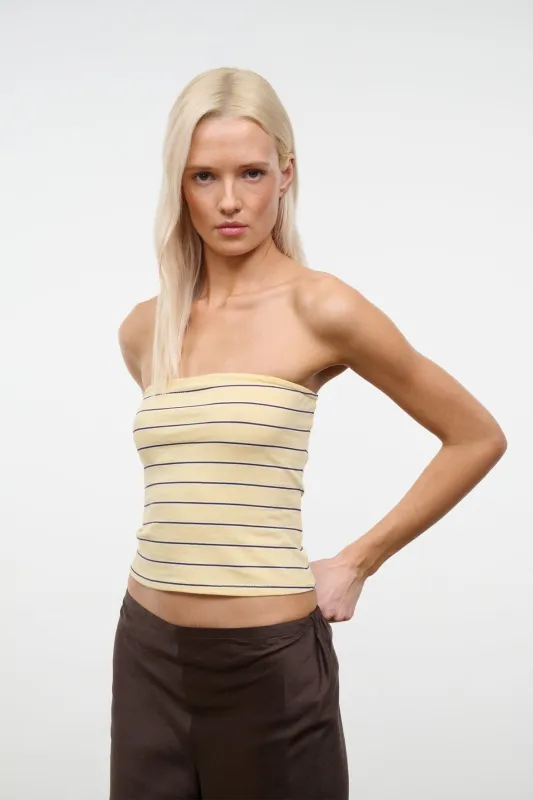 AMELIA TOP | MONDAY STRIPE made by STAUD