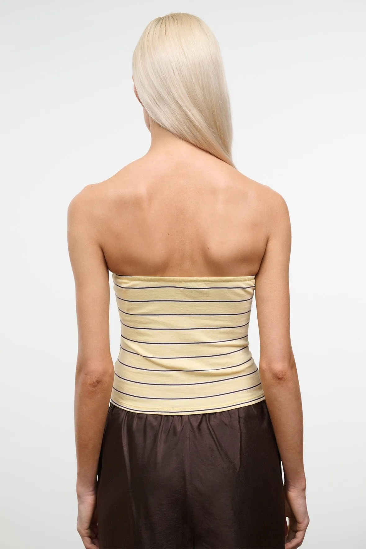 AMELIA TOP | MONDAY STRIPE sold by STAUD product image thumbnail 5