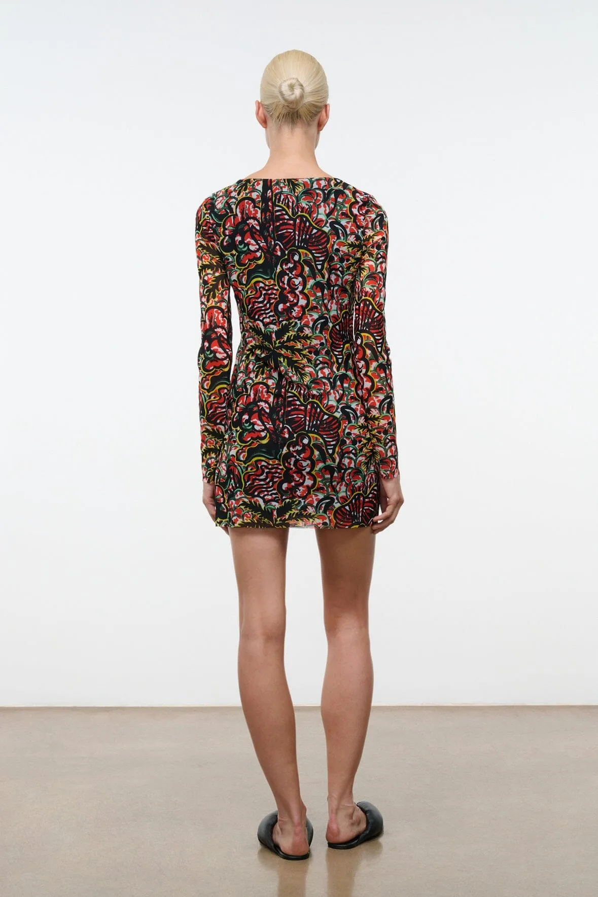 REVE MINI DRESS | VIBEZ sold by STAUD product image thumbnail 3