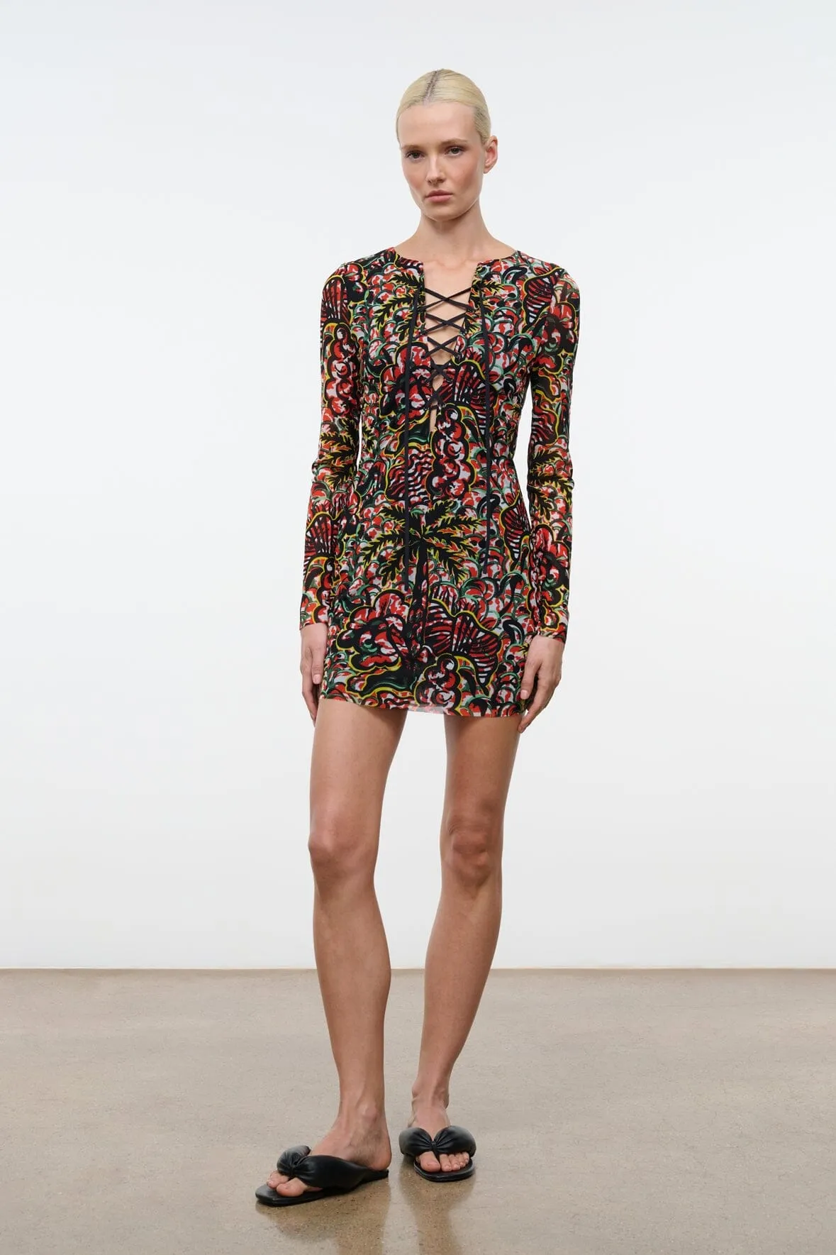 REVE MINI DRESS | VIBEZ sold by STAUD