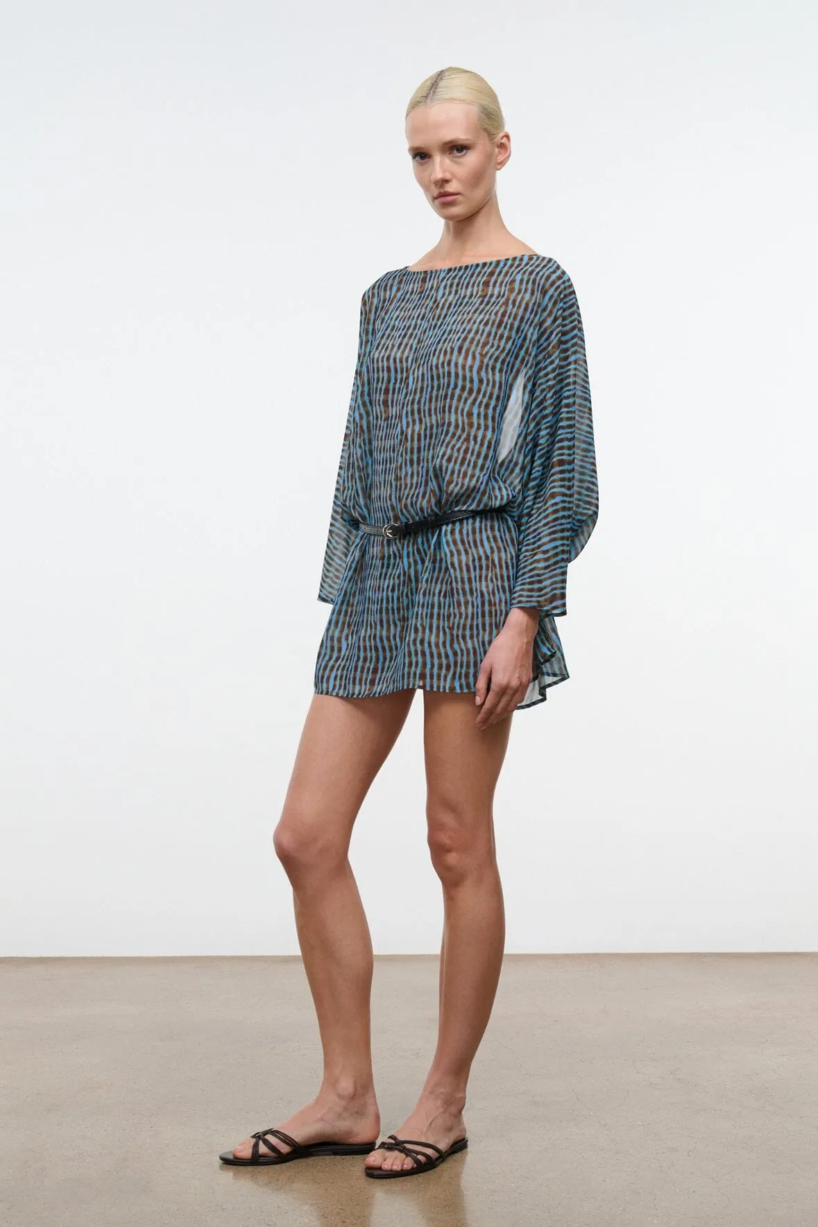 NOUR MINI DRESS | TIDAL SHELL sold by STAUD product image thumbnail 2