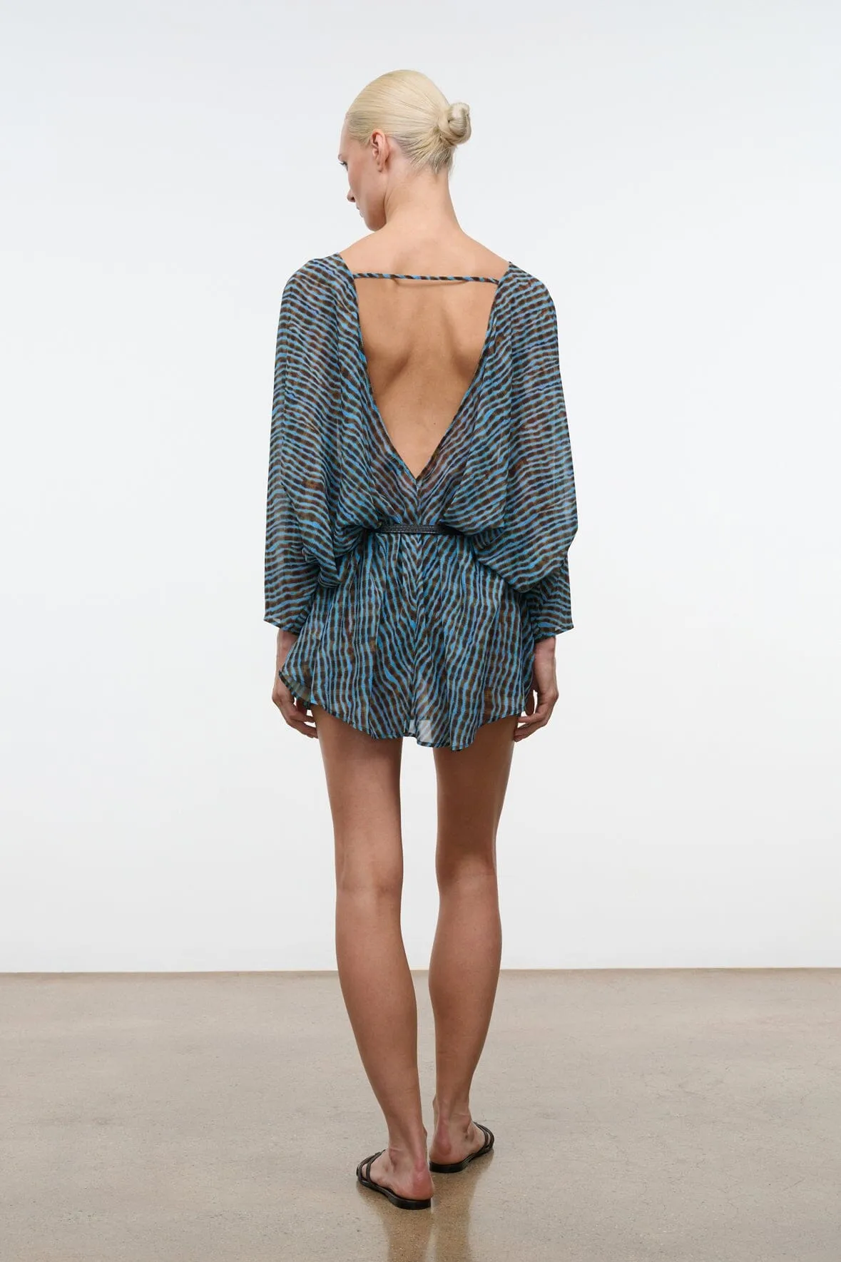 NOUR MINI DRESS | TIDAL SHELL sold by STAUD product image thumbnail 3